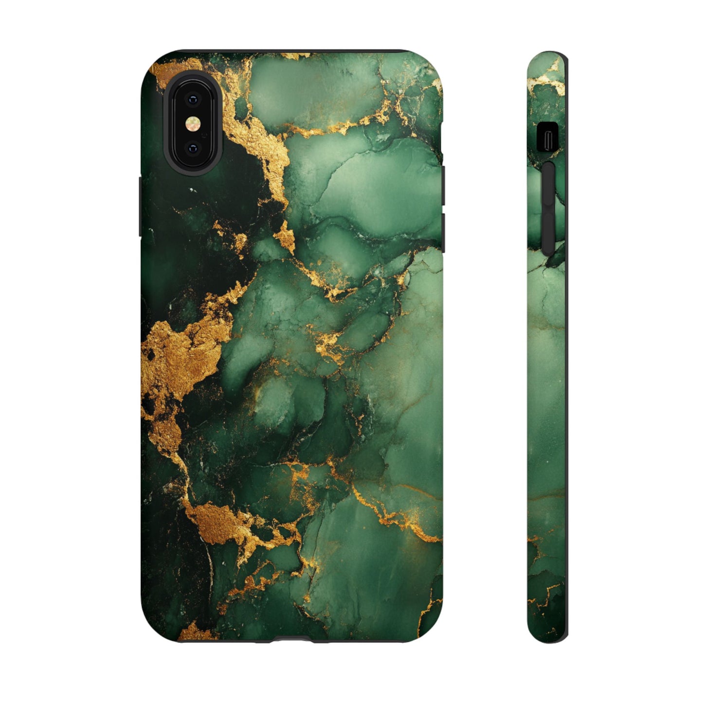 Green and Gold Marble