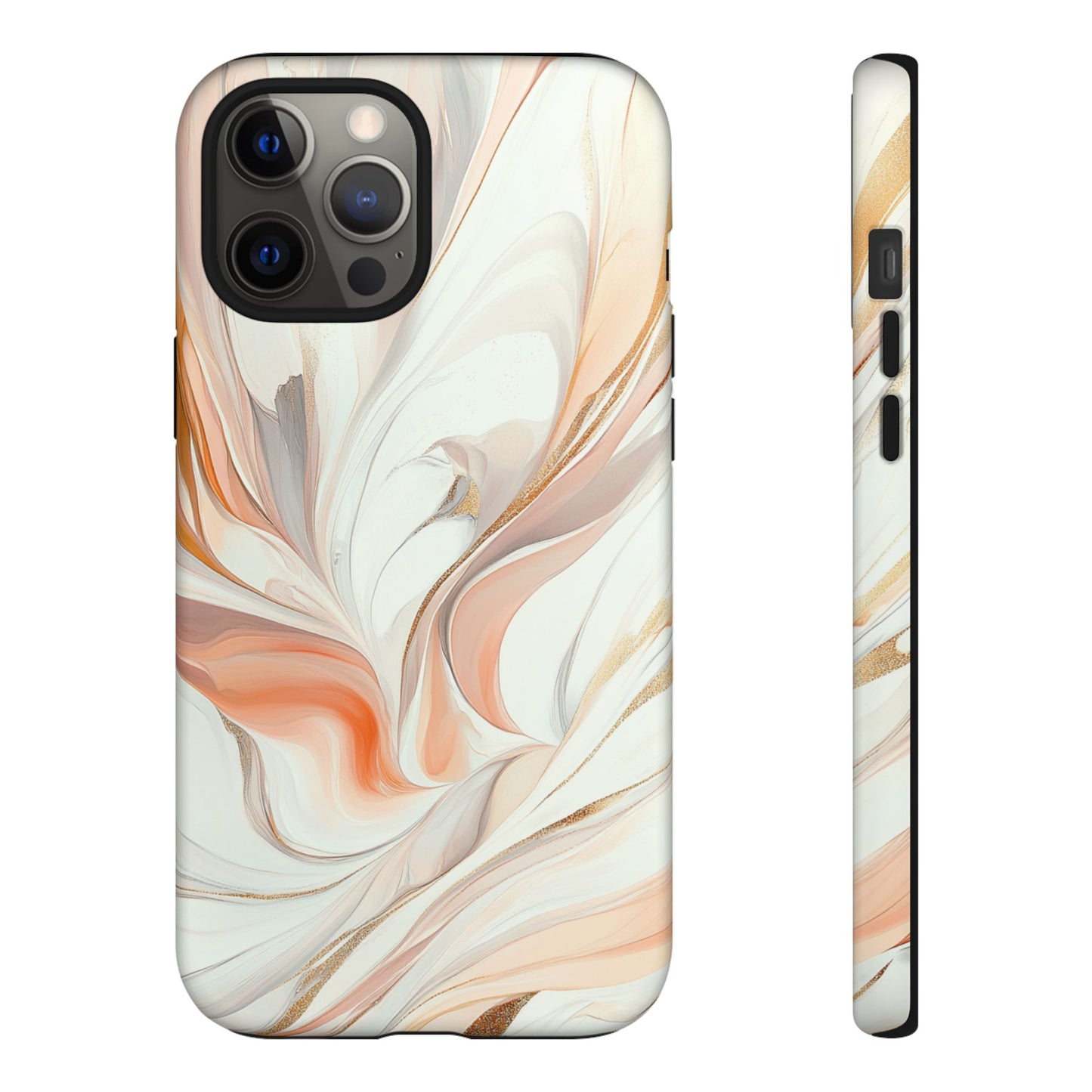 White and Pink Marble