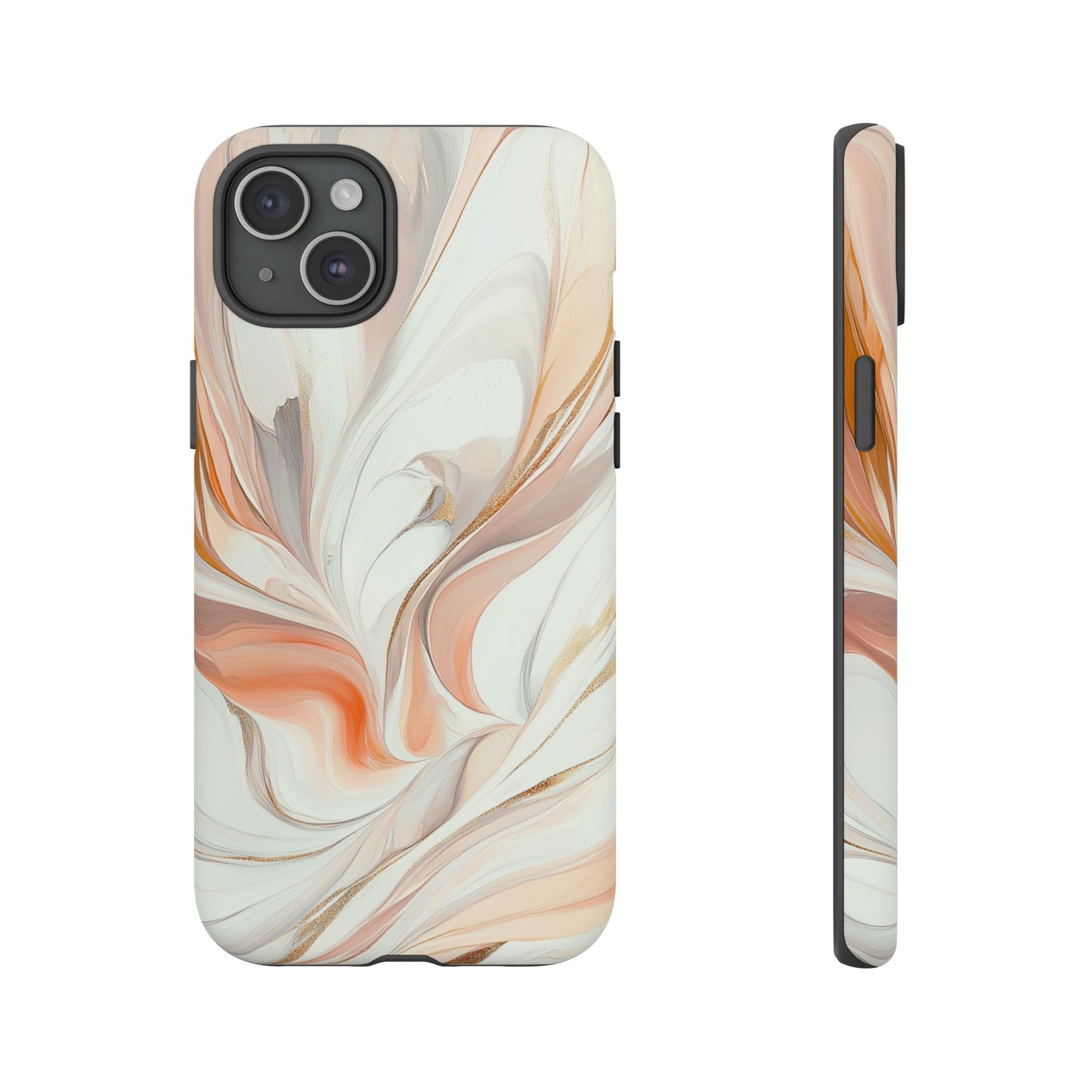 White and Pink Marble