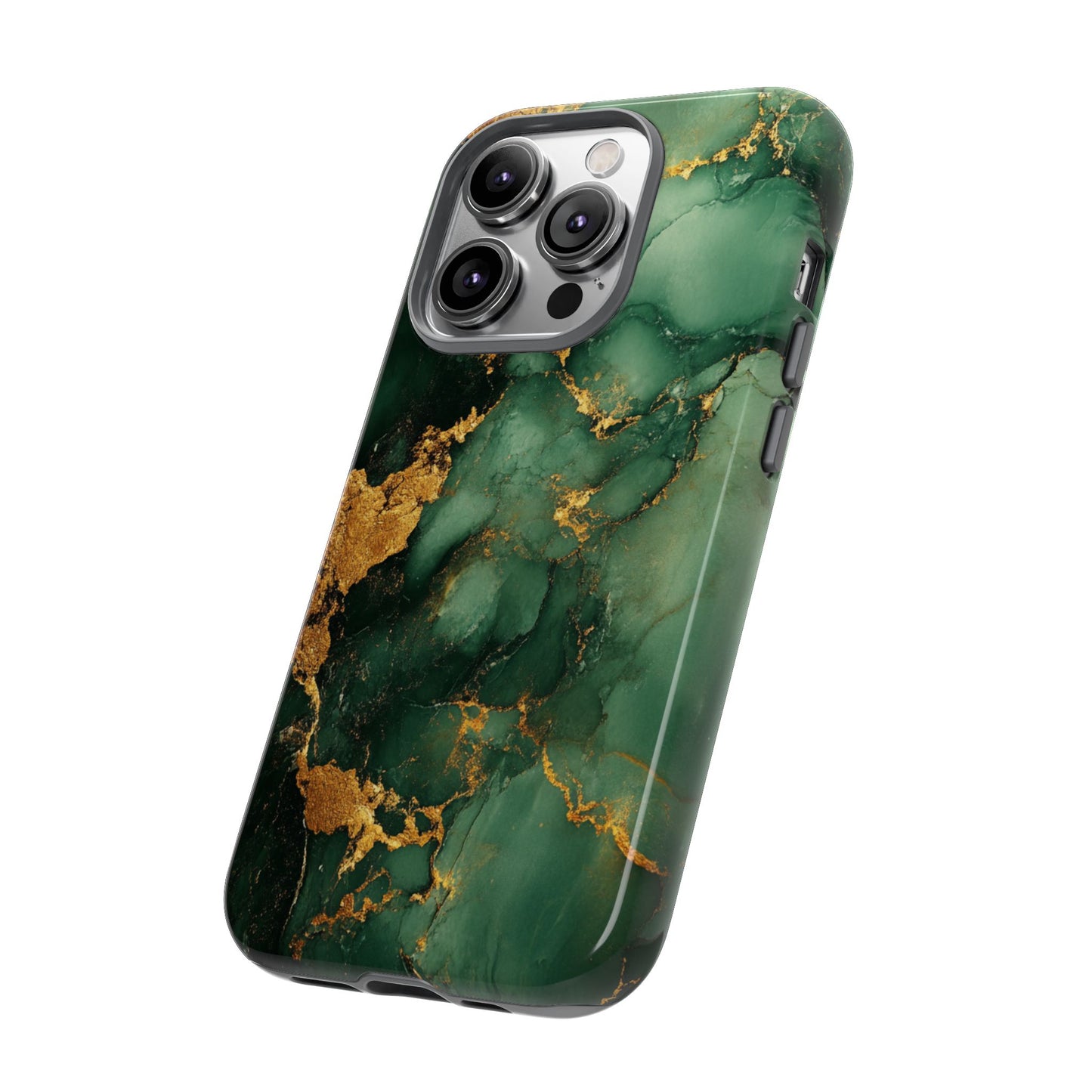 Green and Gold Marble