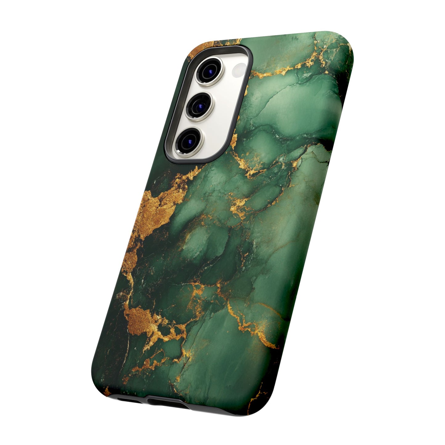 Green and Gold Marble