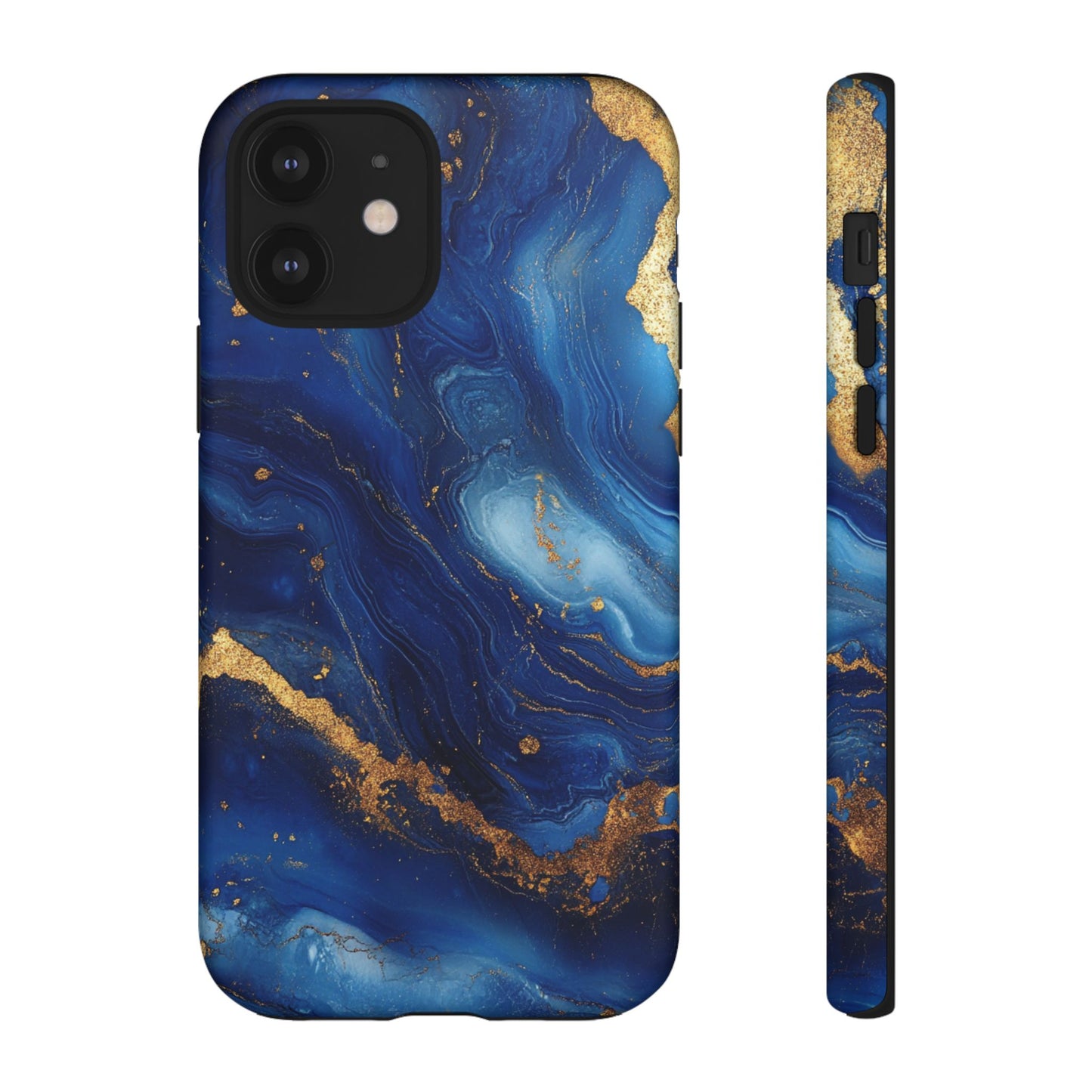 Blue and Gold Marble