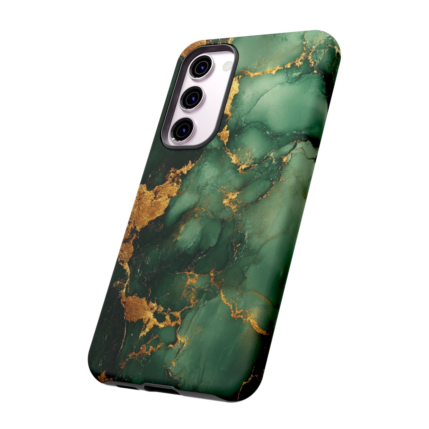 Green and Gold Marble