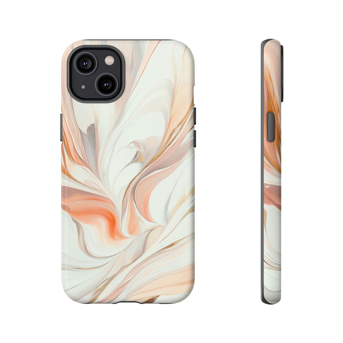 White and Pink Marble