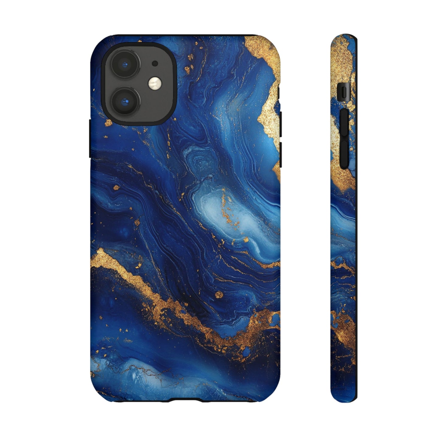 Blue and Gold Marble