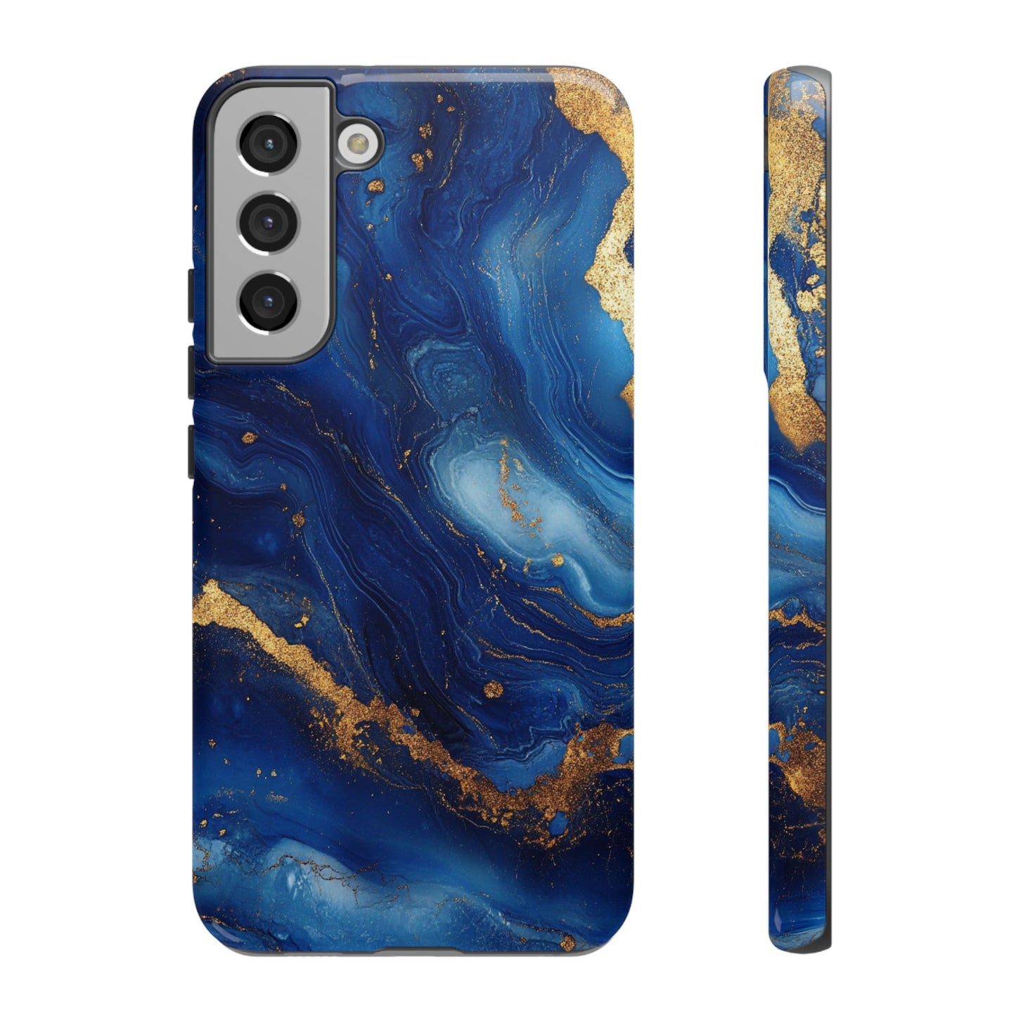 Blue and Gold Marble