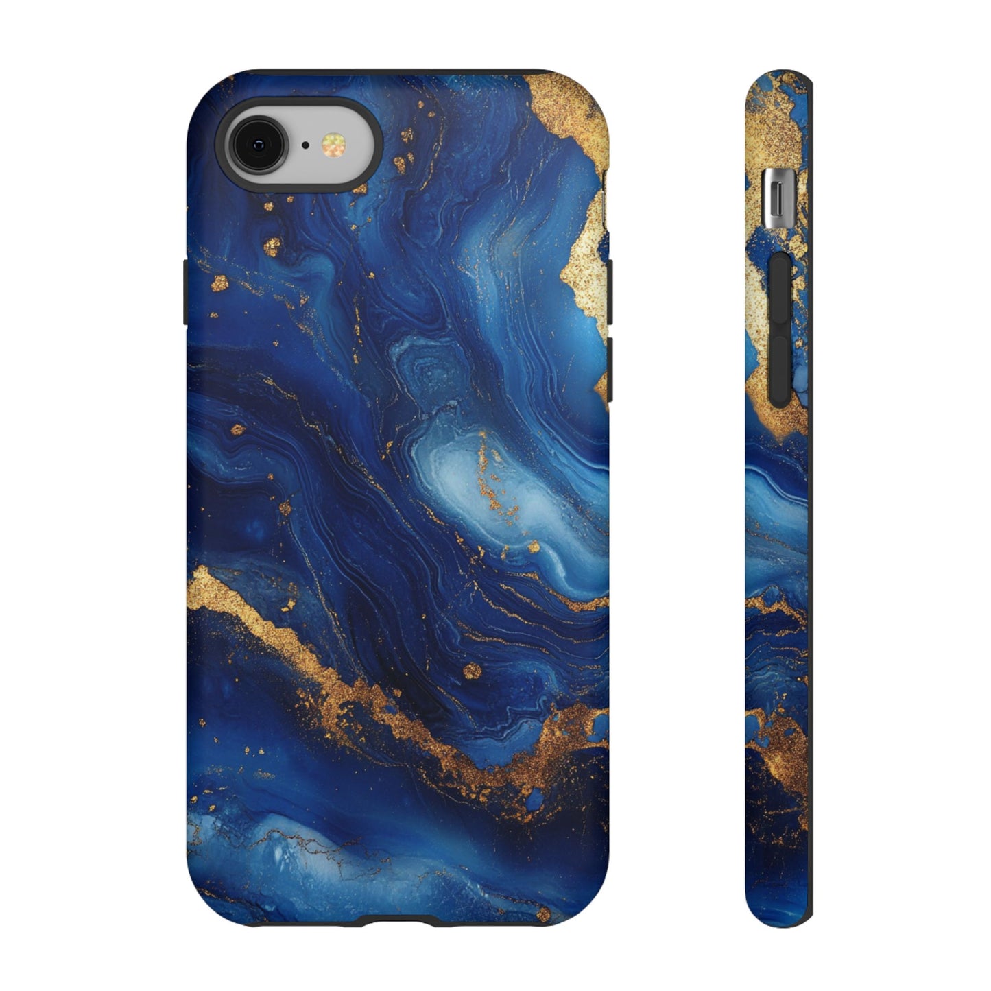 Blue and Gold Marble