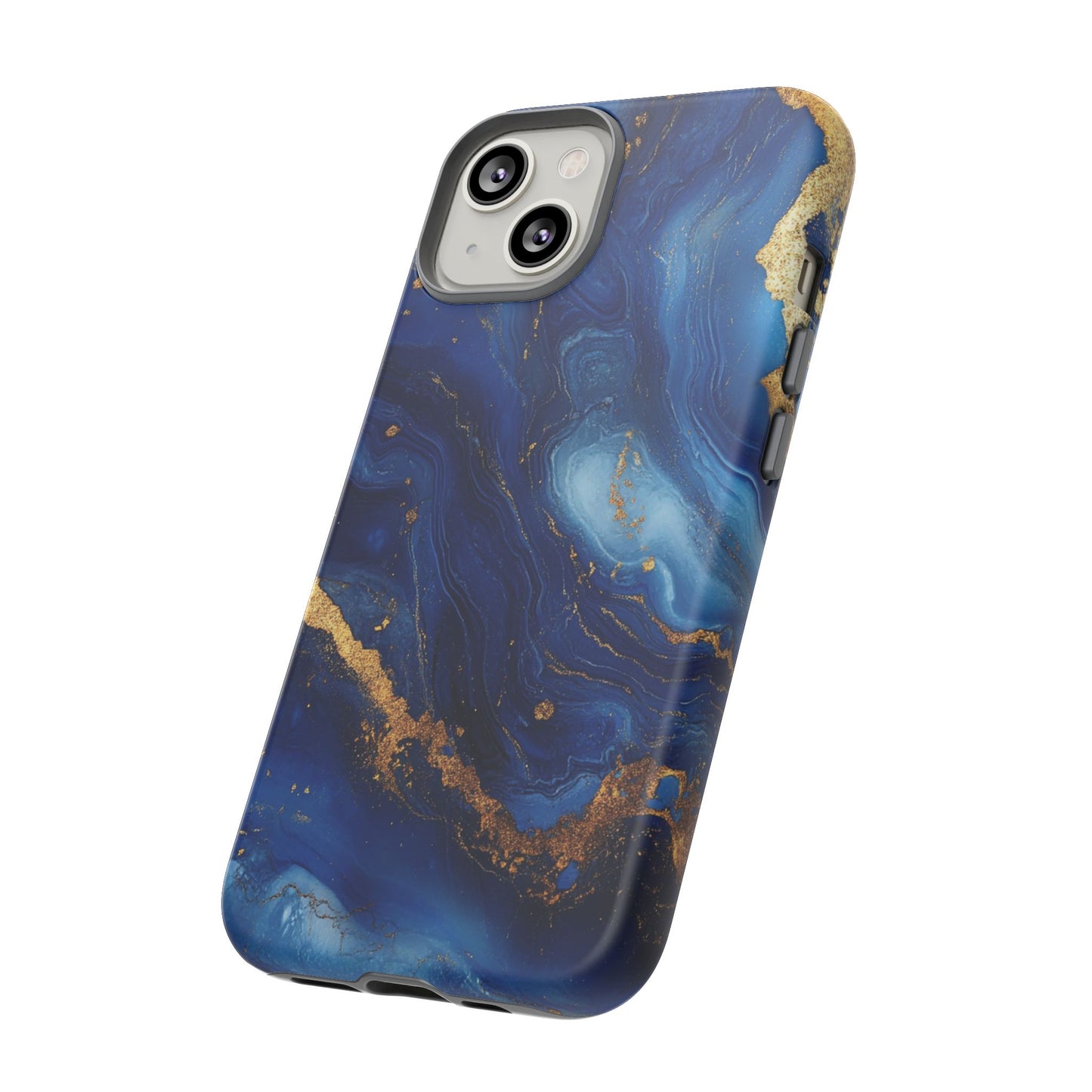 Blue and Gold Marble