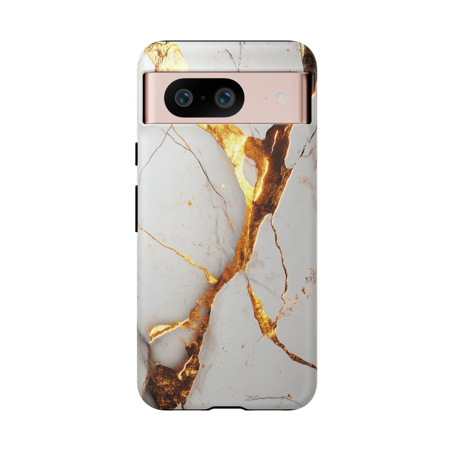 White and Gold Marble