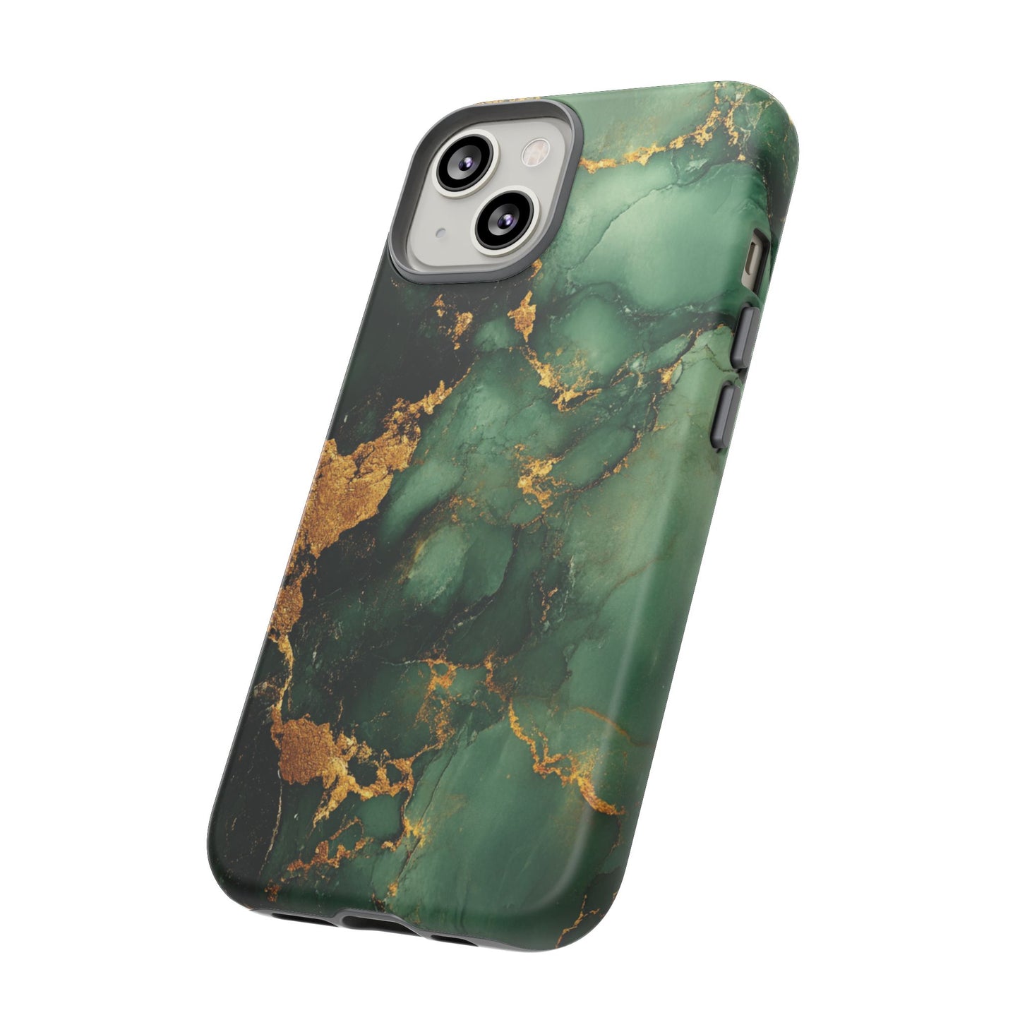 Green and Gold Marble