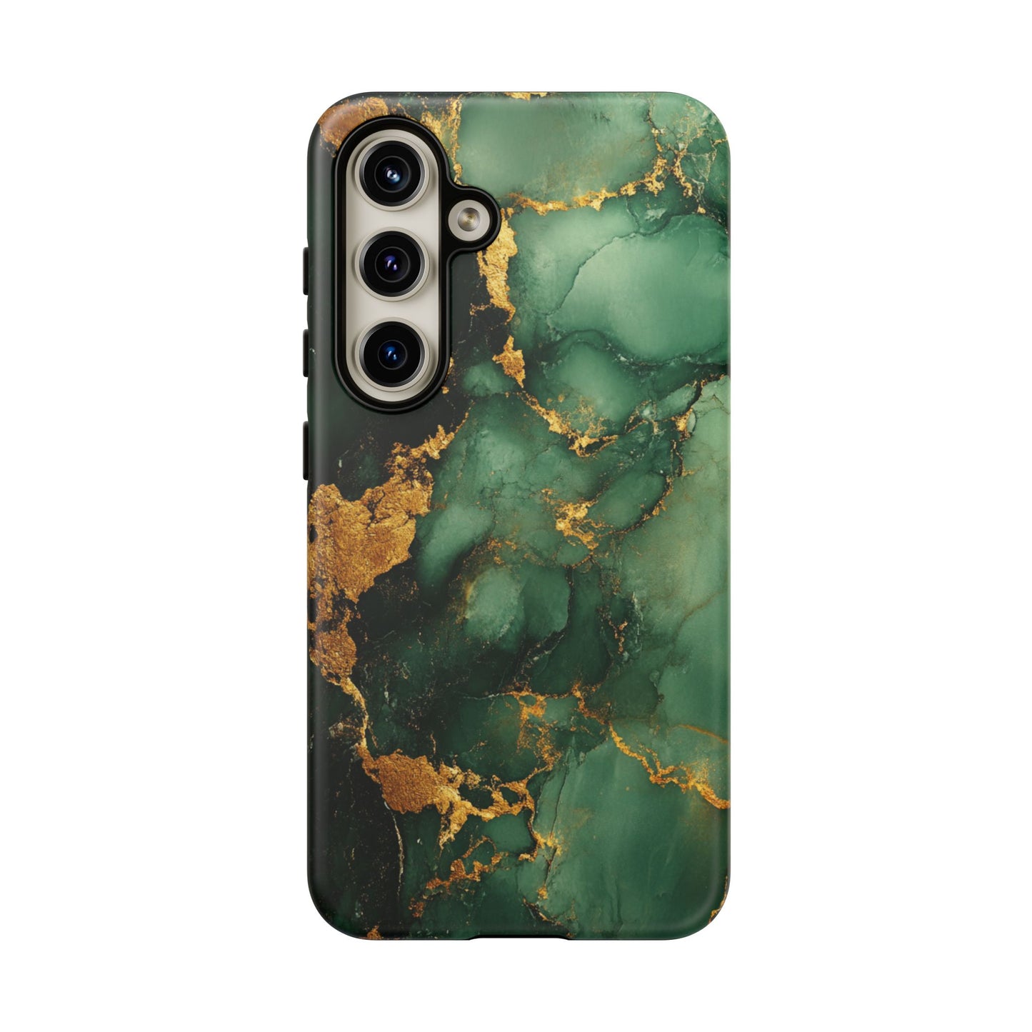 Green and Gold Marble