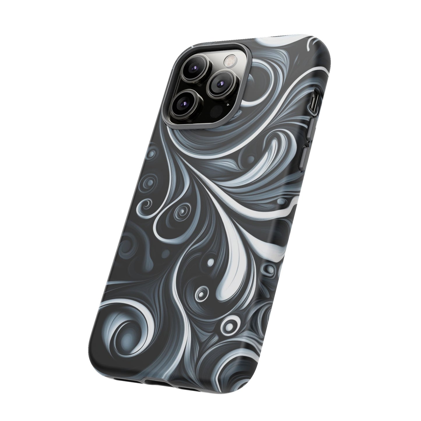 Black and White Swirls