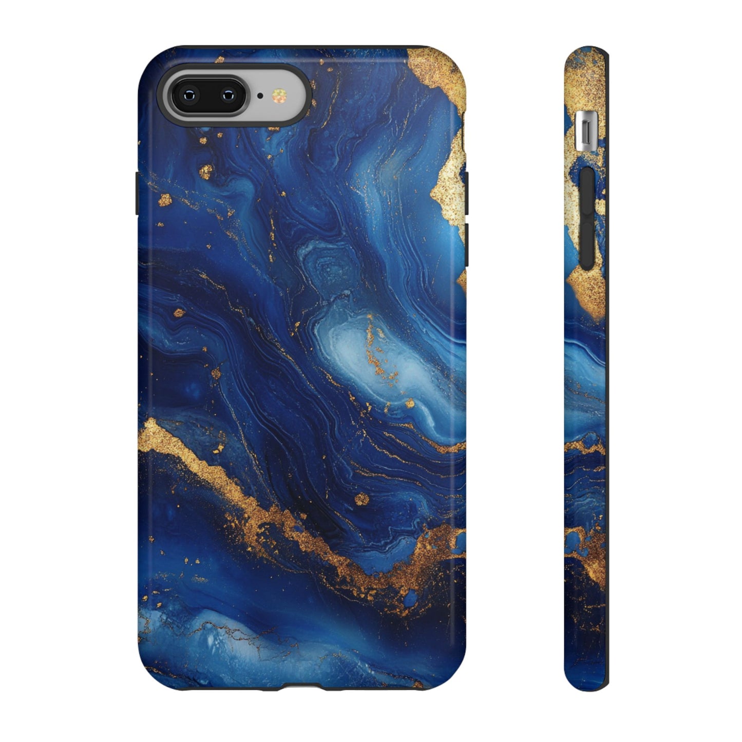 Blue and Gold Marble