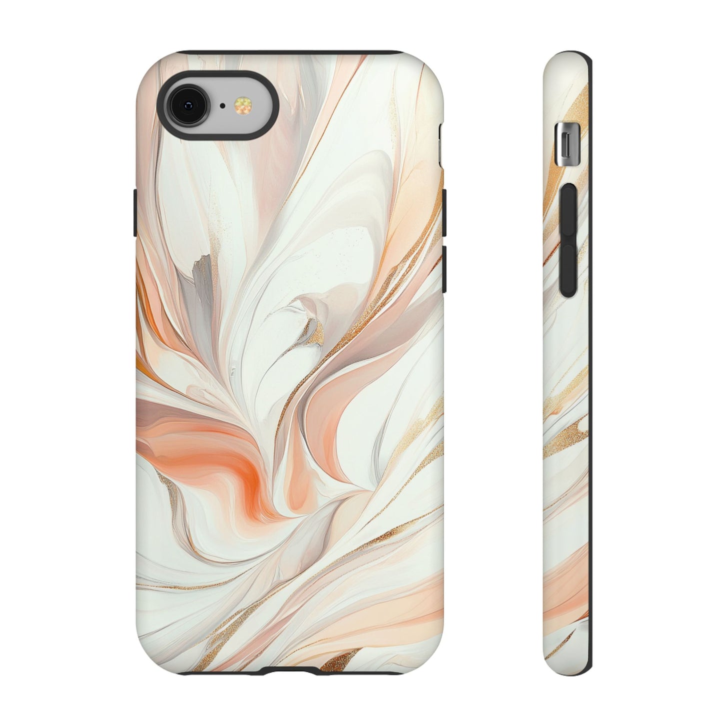 White and Pink Marble