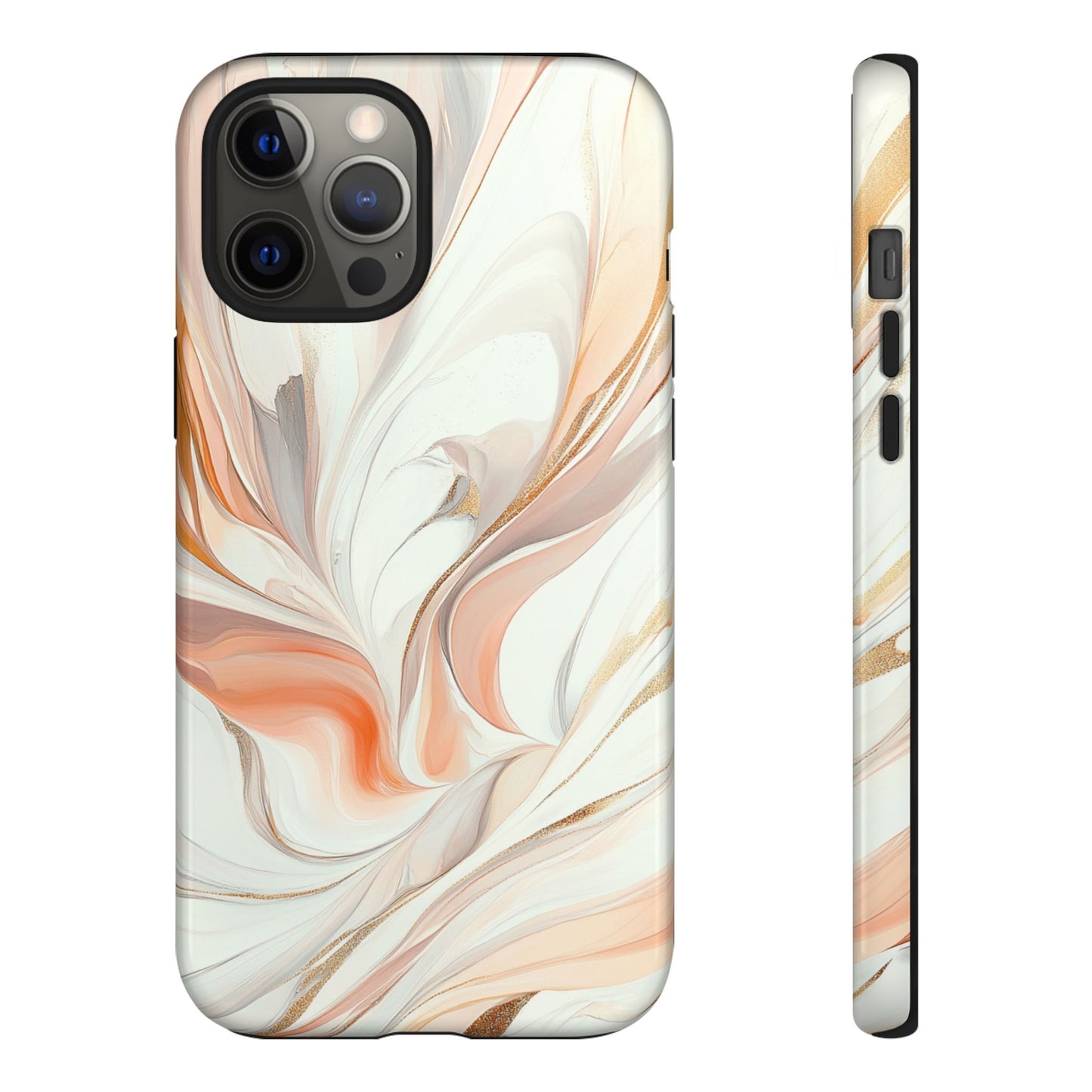 White and Pink Marble