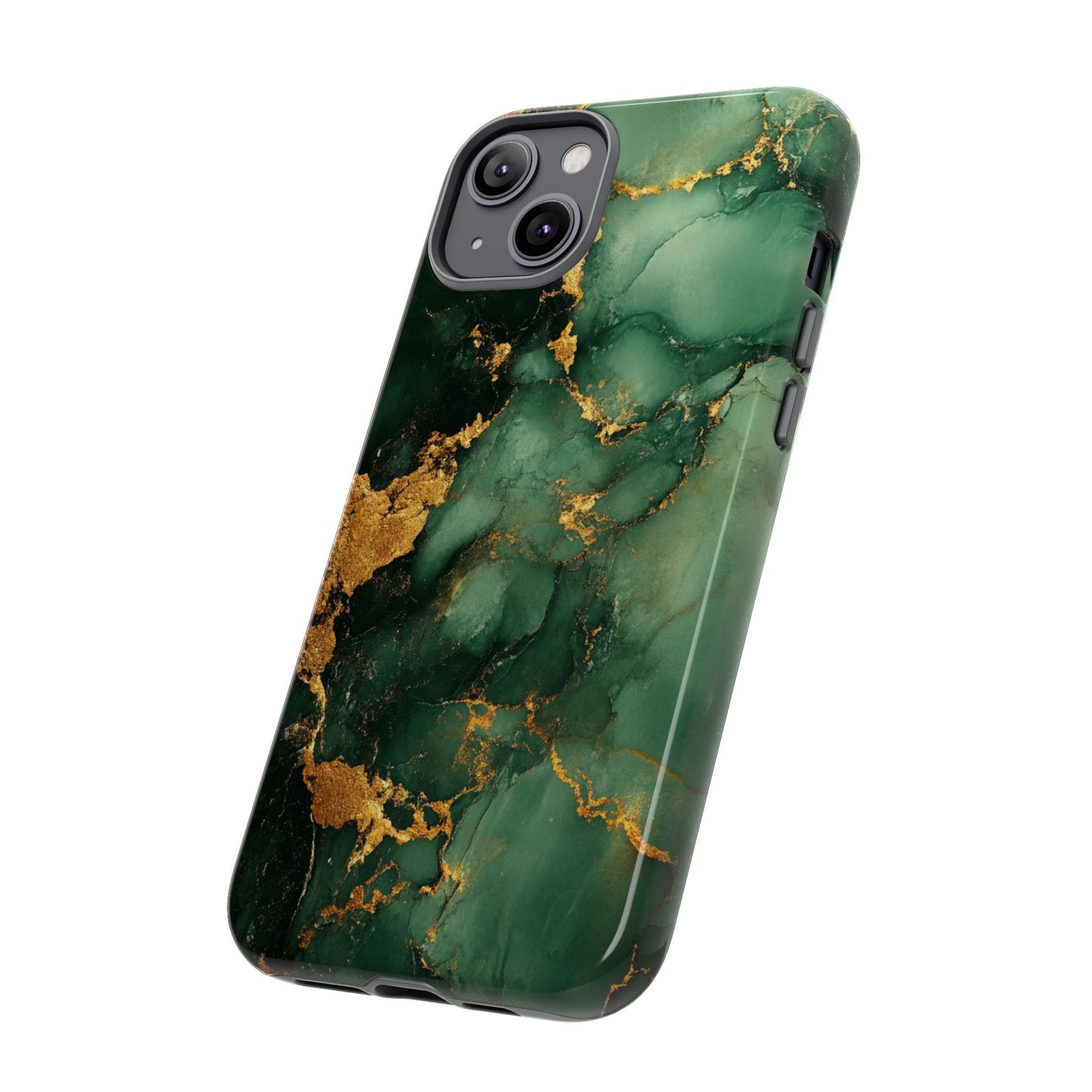 Green and Gold Marble