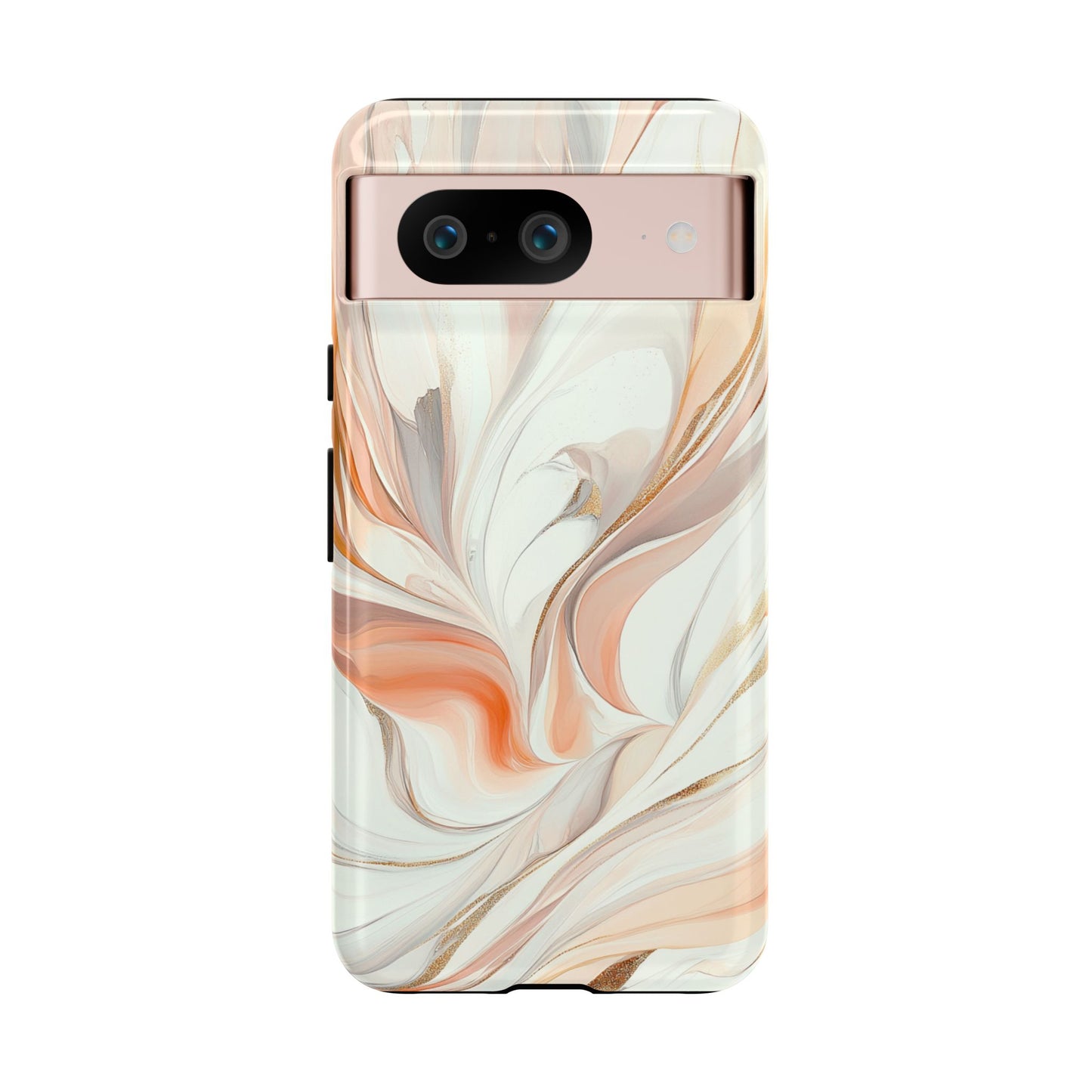 White and Pink Marble