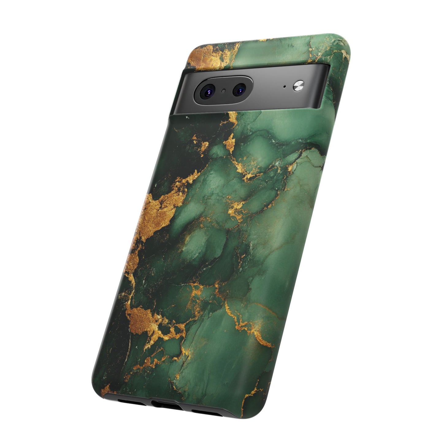 Green and Gold Marble