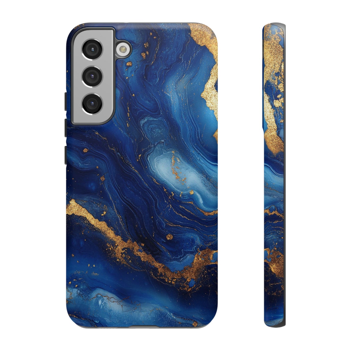 Blue and Gold Marble