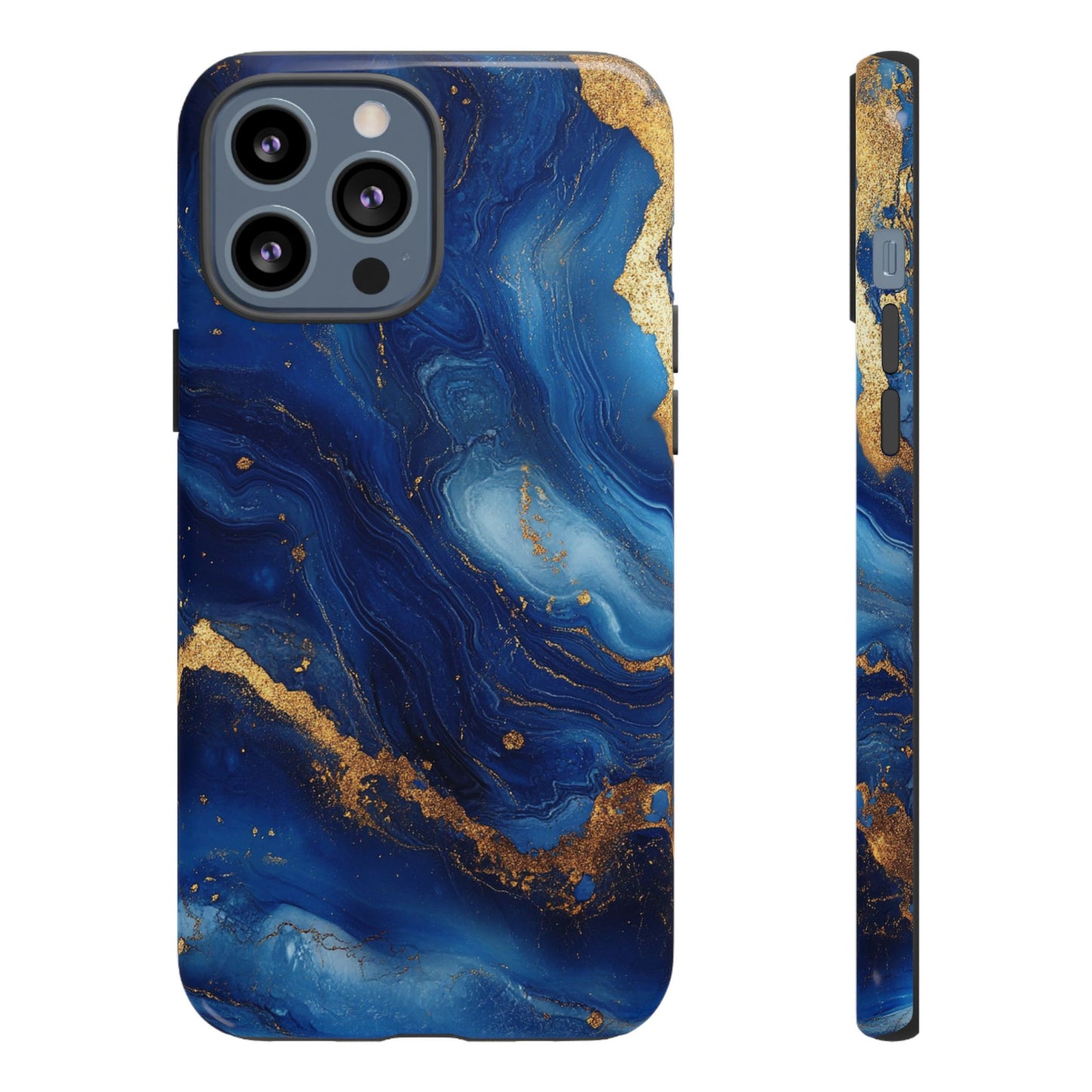 Blue and Gold Marble