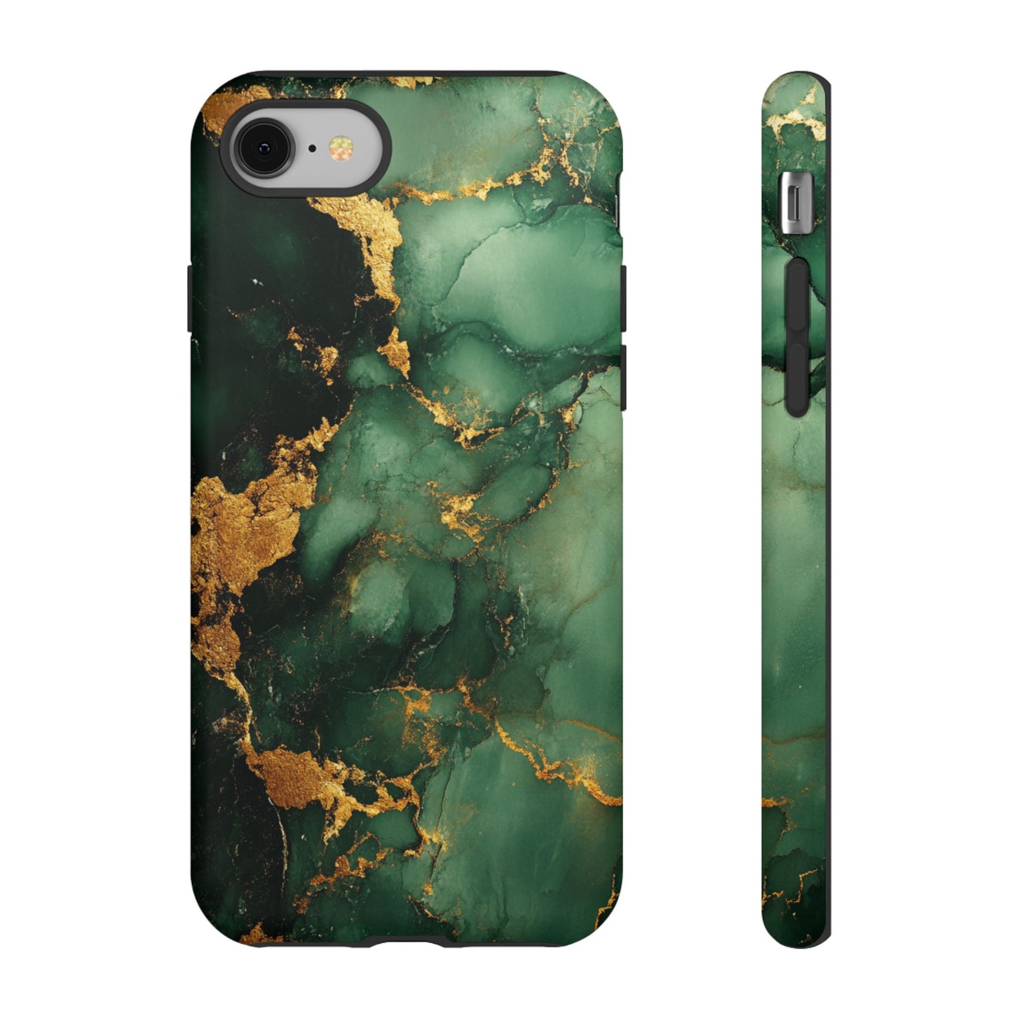 Green and Gold Marble