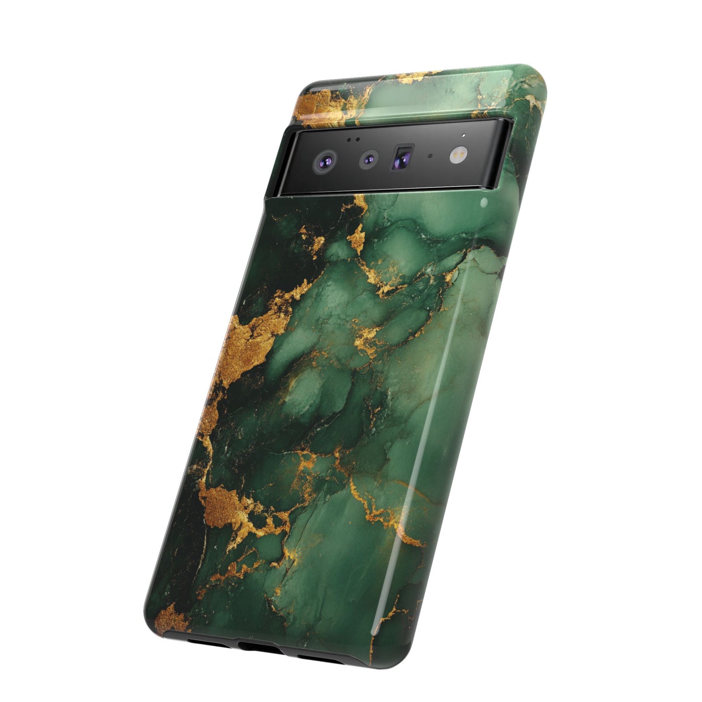 Green and Gold Marble