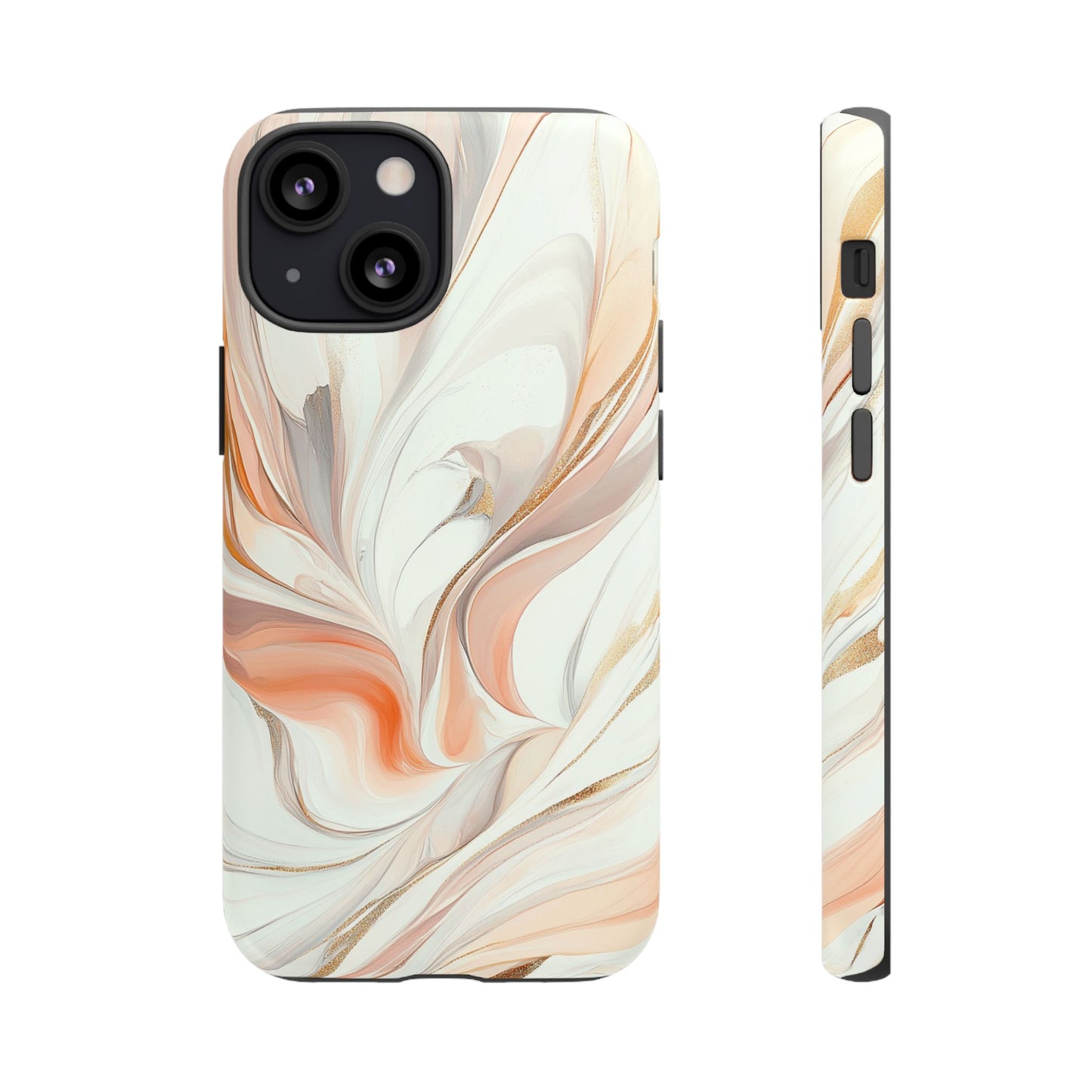 White and Pink Marble