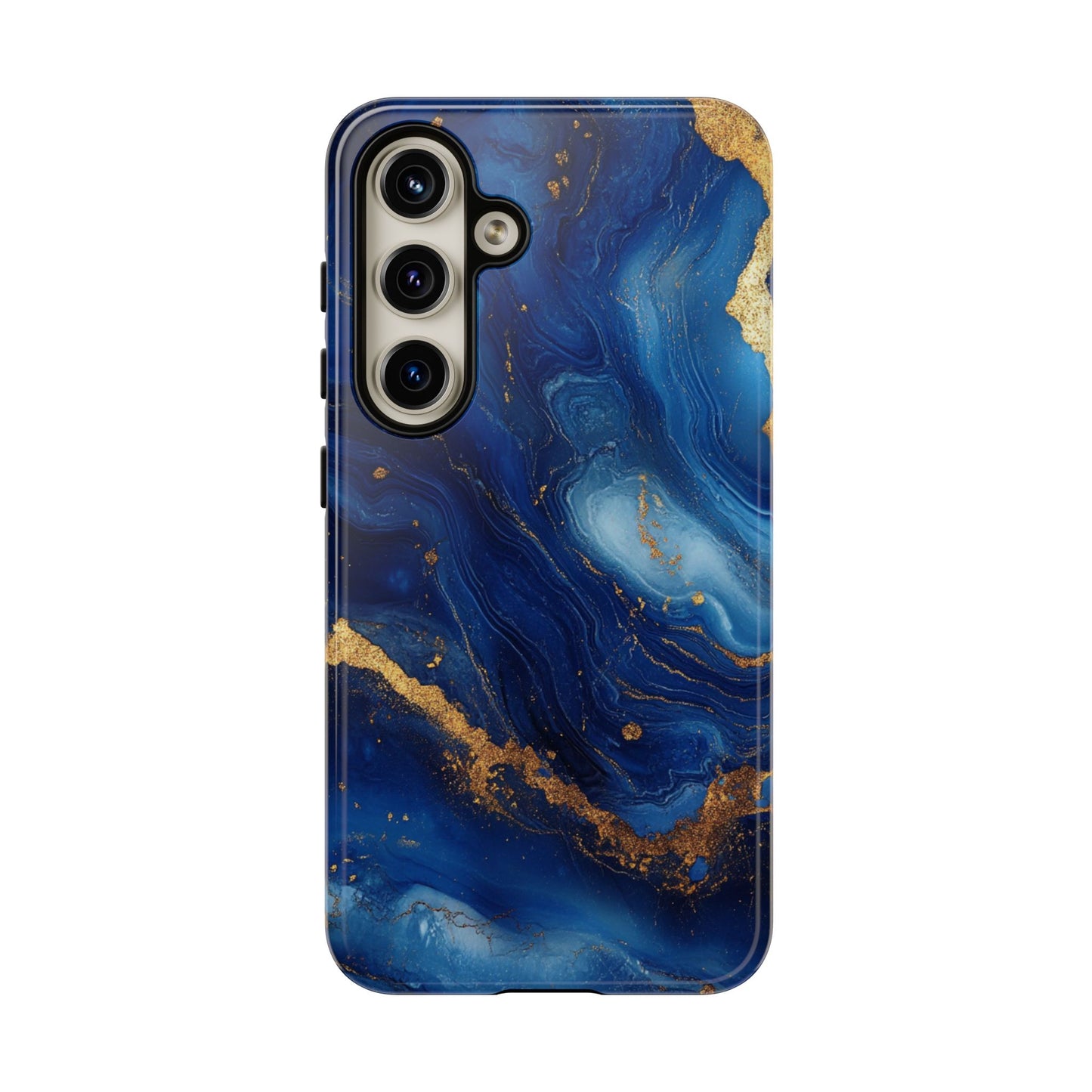 Blue and Gold Marble