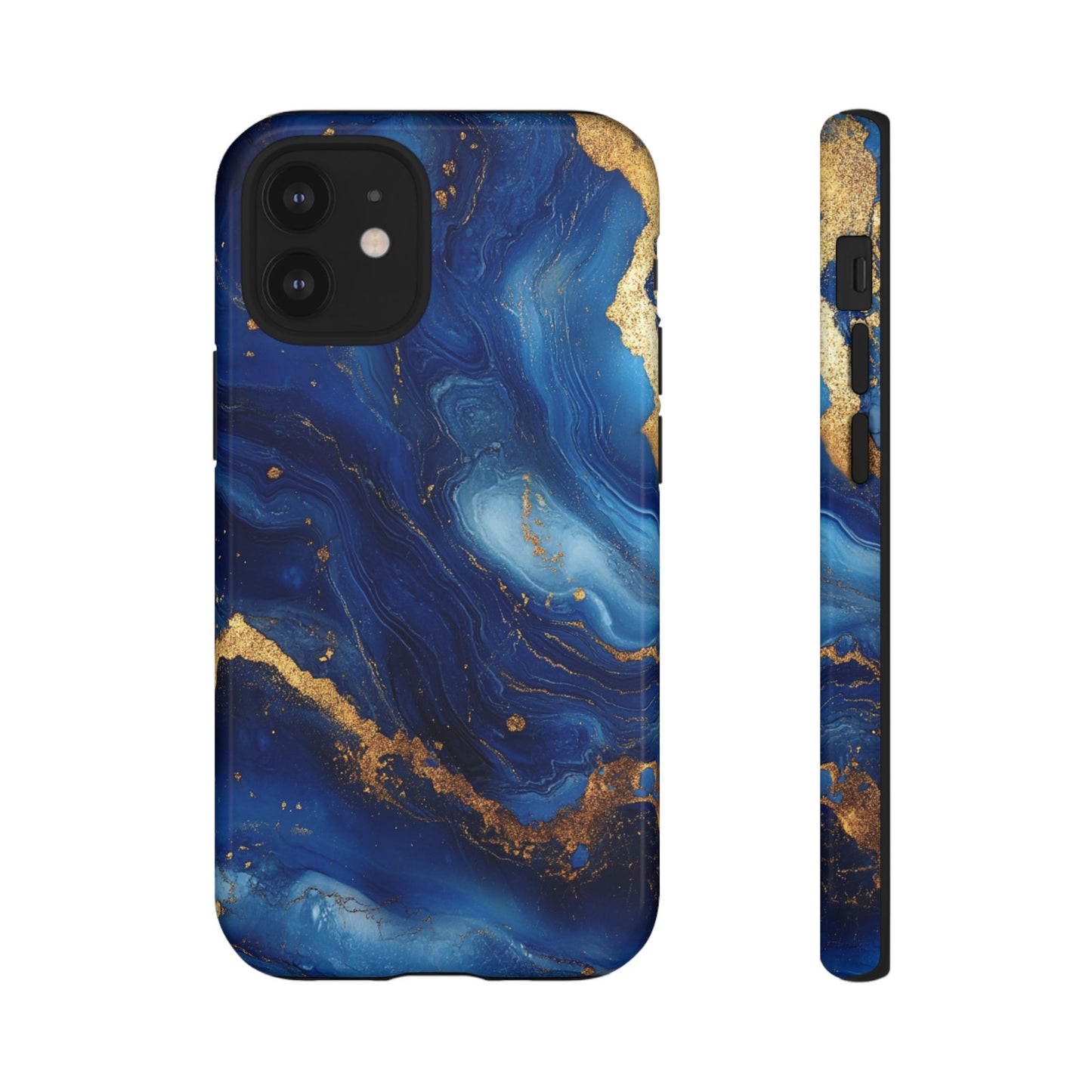 Blue and Gold Marble