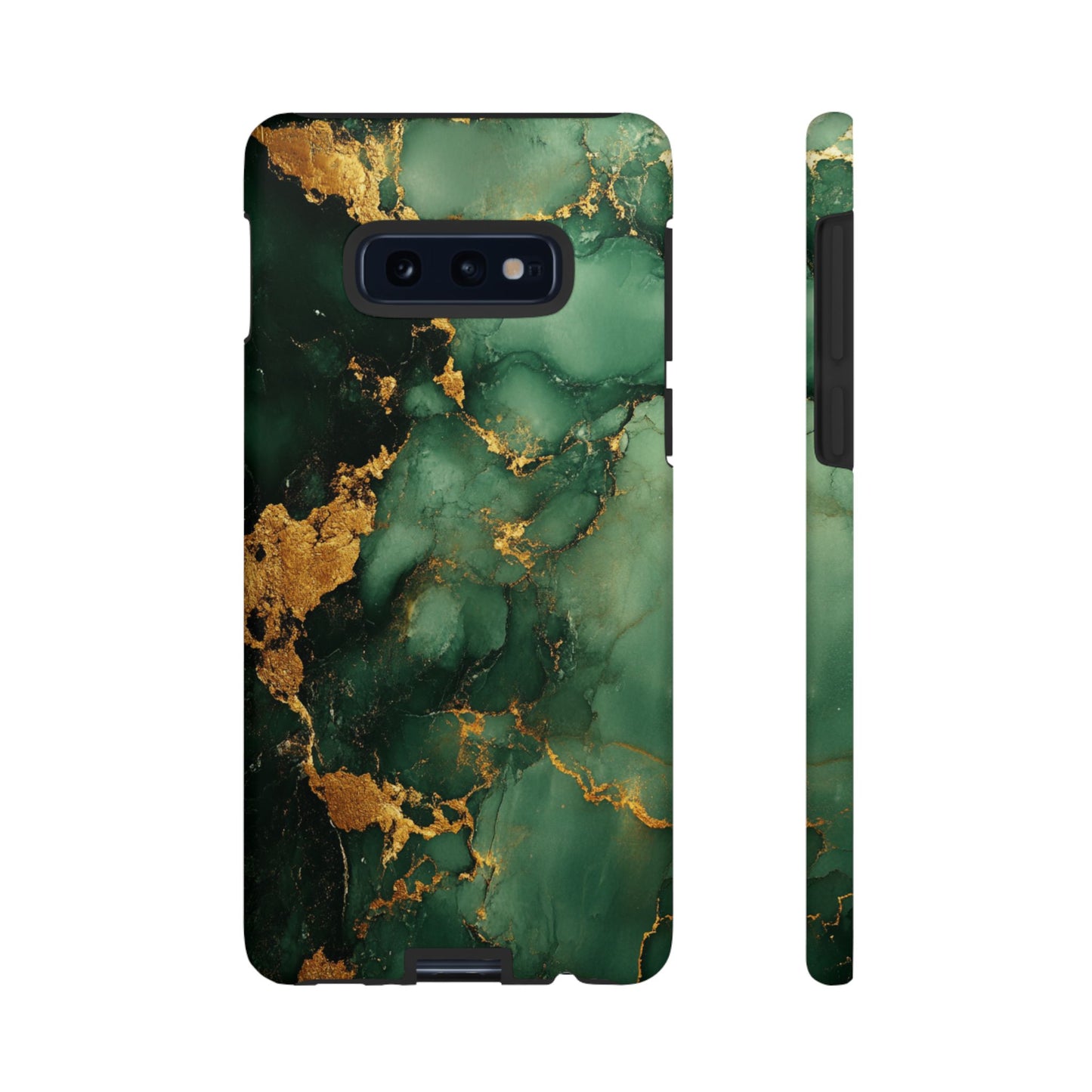 Green and Gold Marble