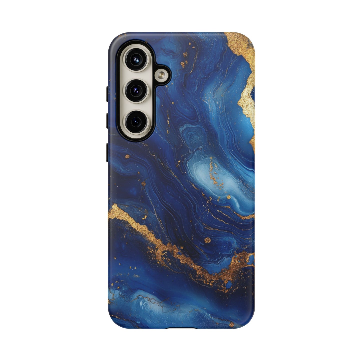 Blue and Gold Marble