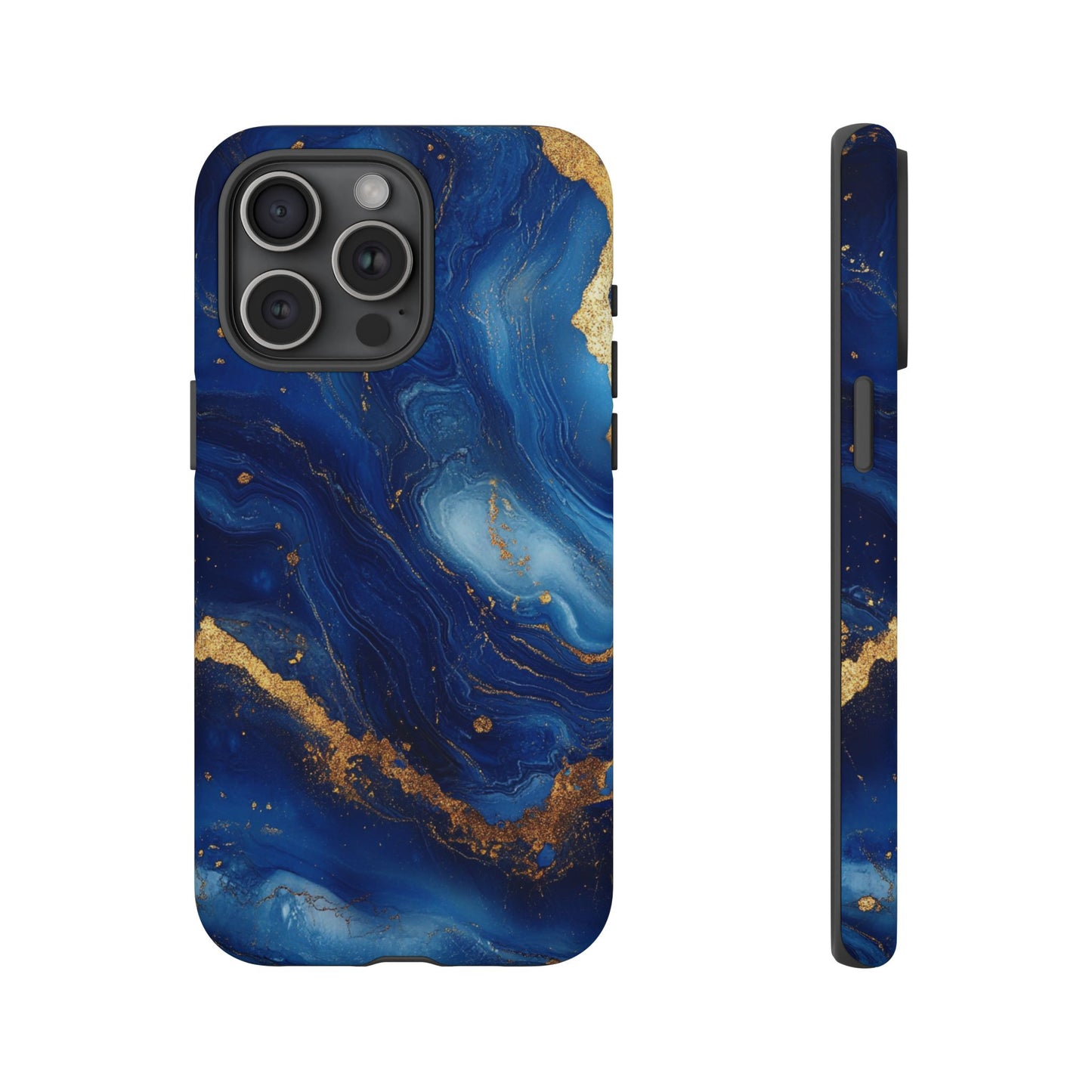 Blue and Gold Marble