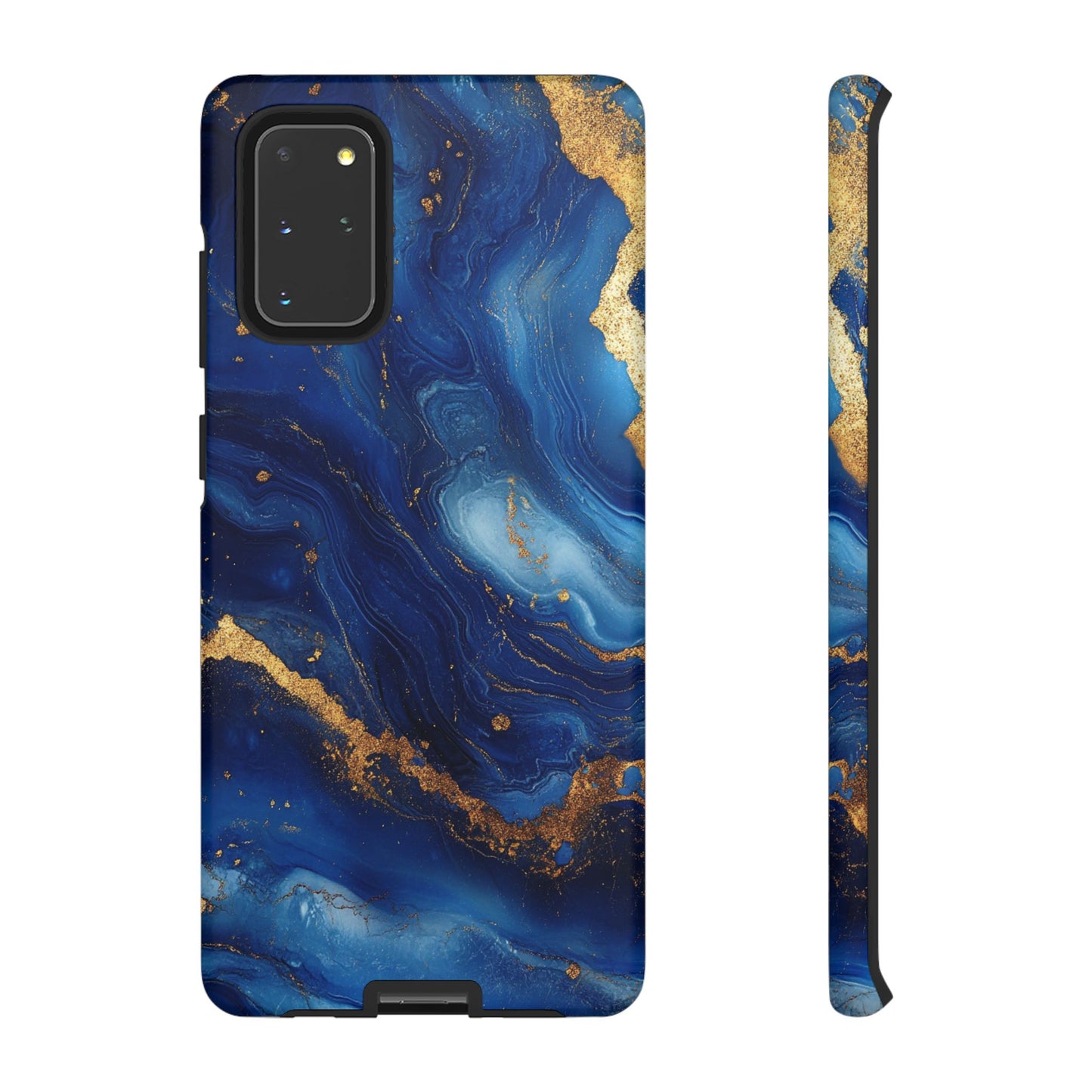 Blue and Gold Marble