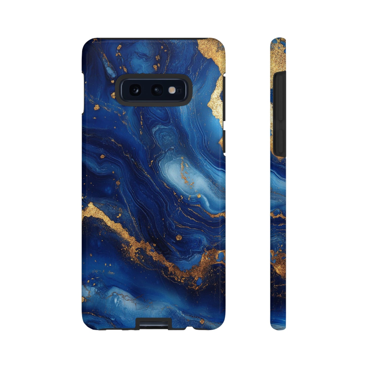 Blue and Gold Marble