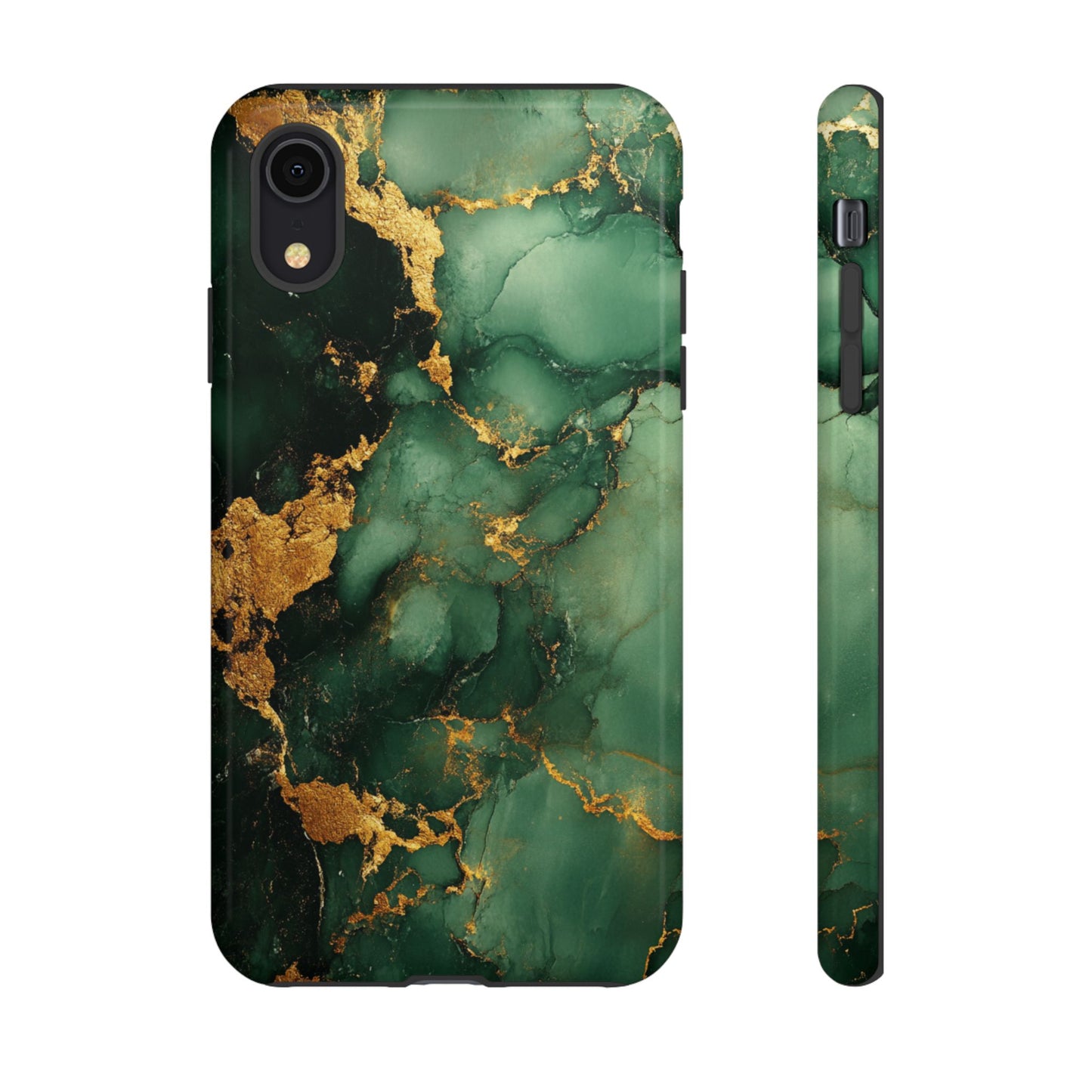 Green and Gold Marble