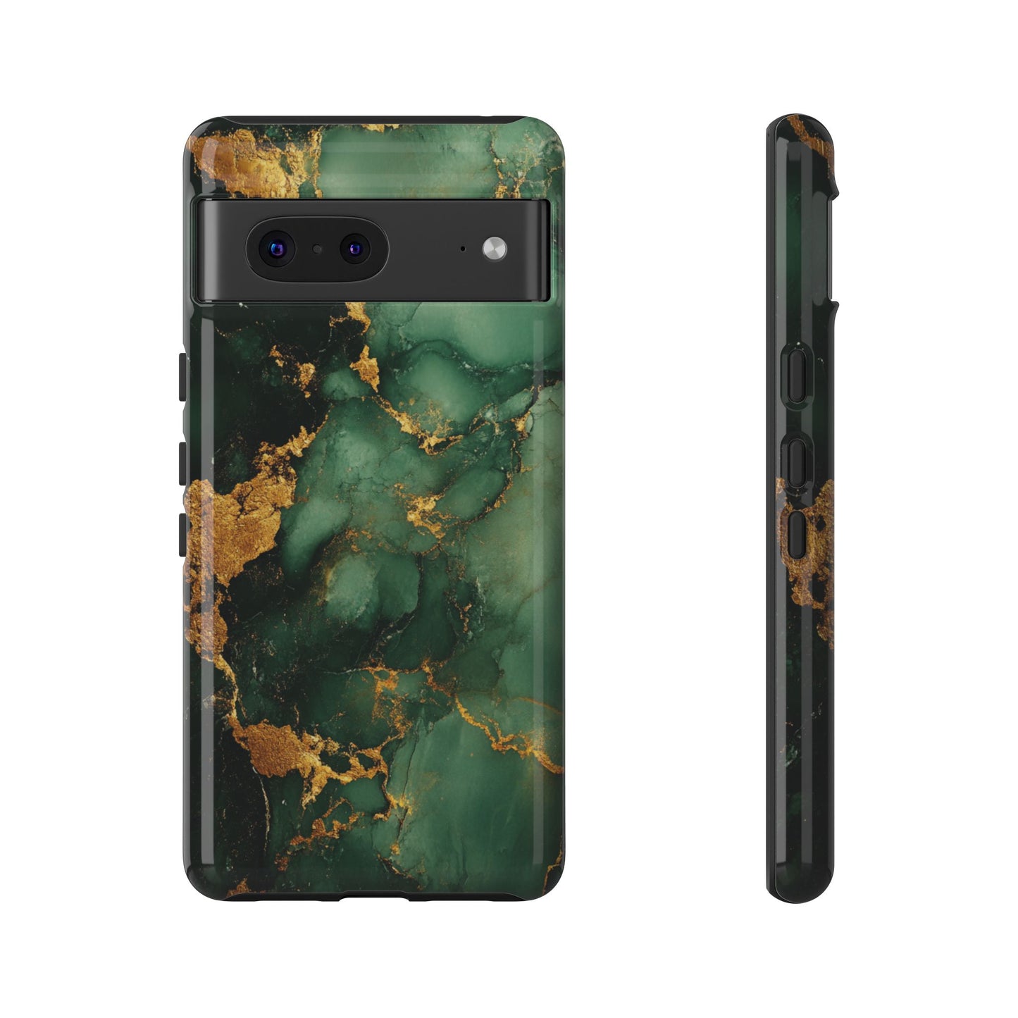 Green and Gold Marble