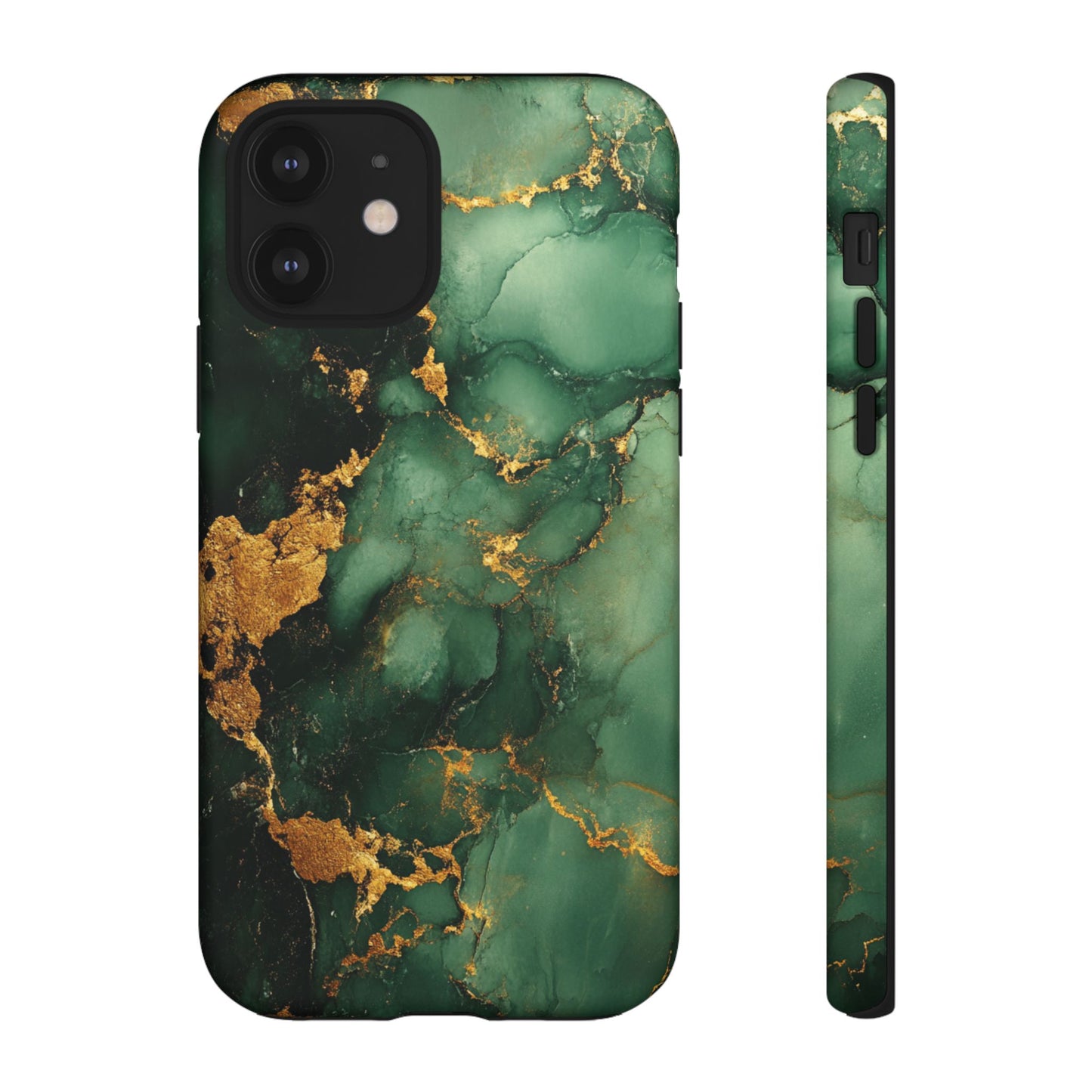 Green and Gold Marble