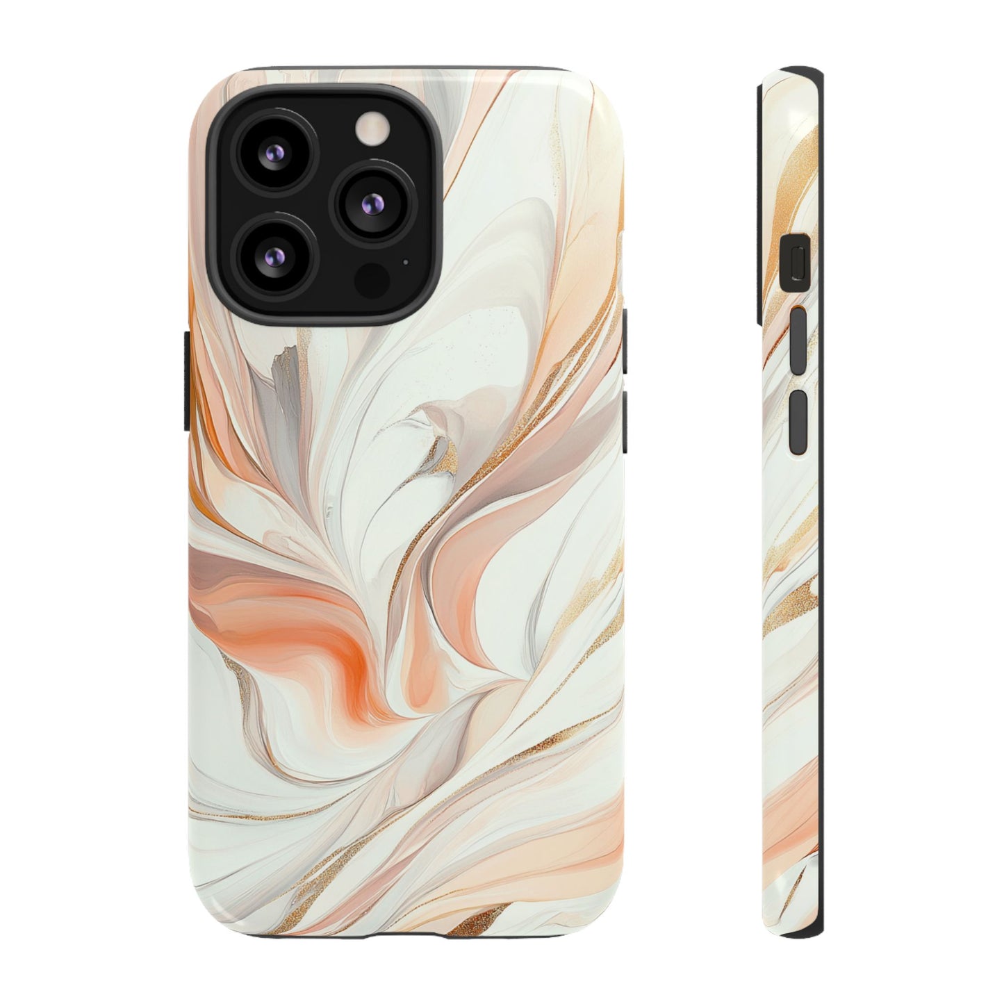 White and Pink Marble