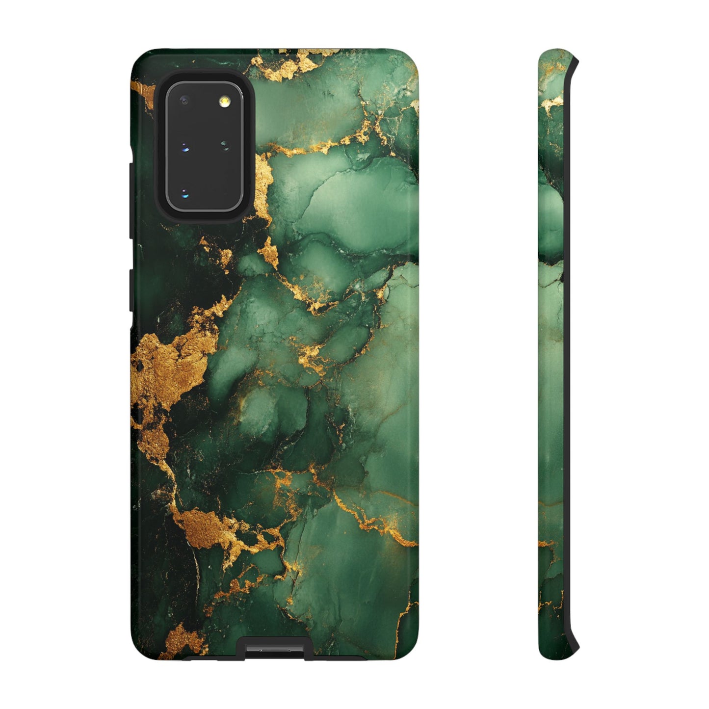 Green and Gold Marble