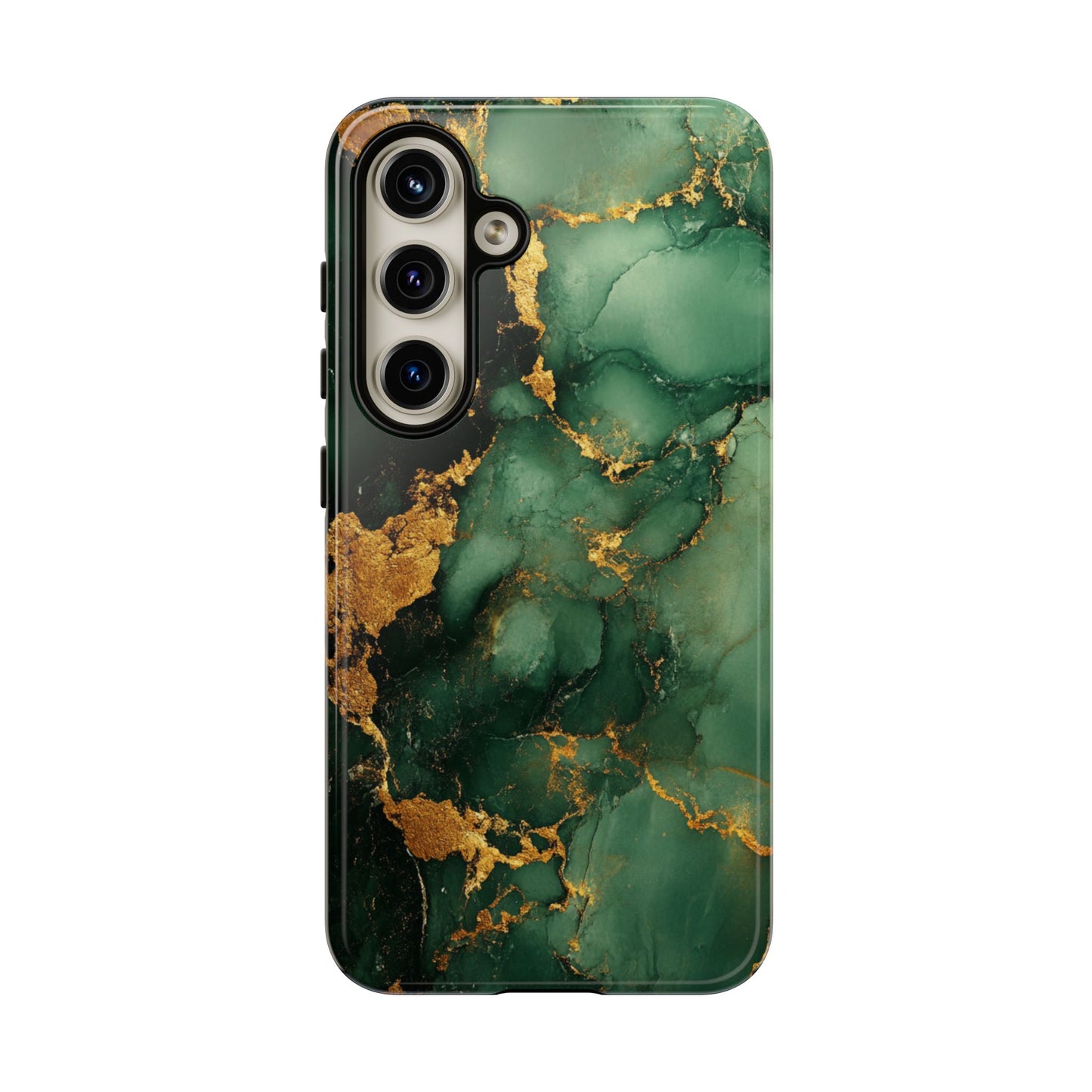 Green and Gold Marble