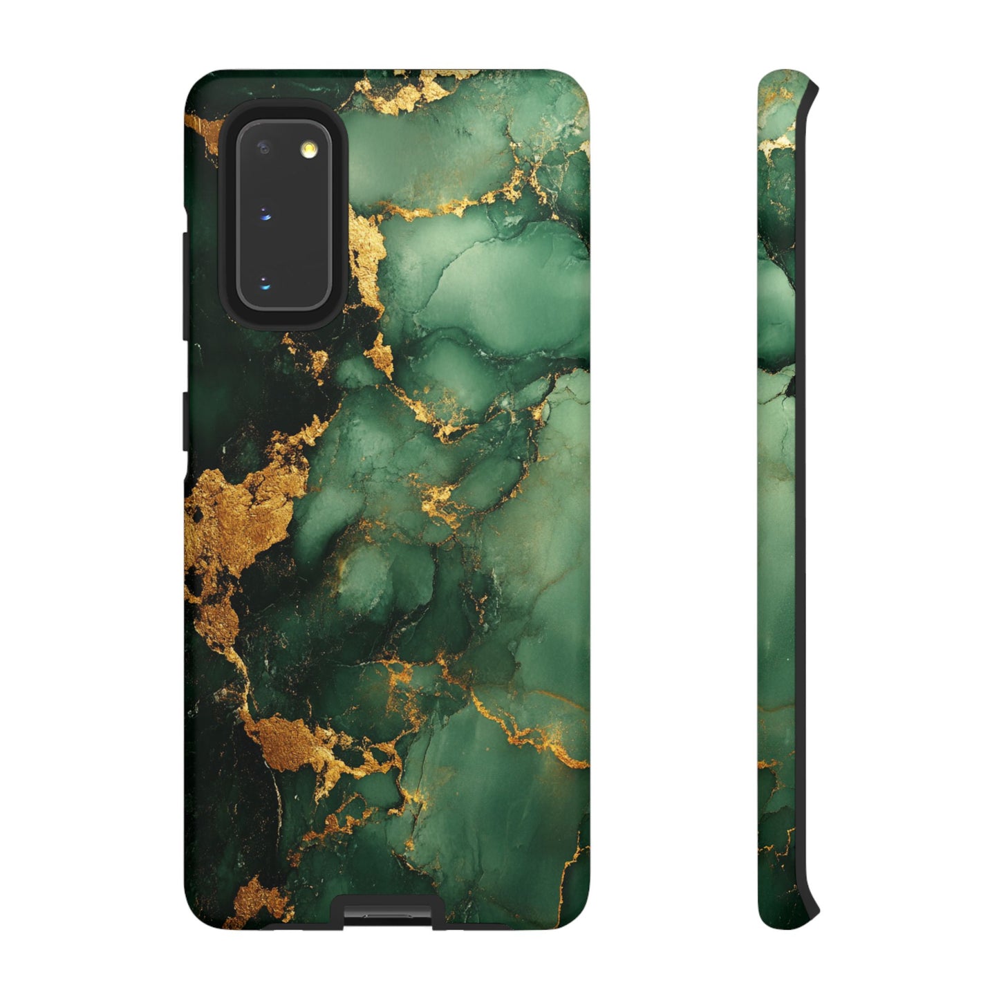 Green and Gold Marble