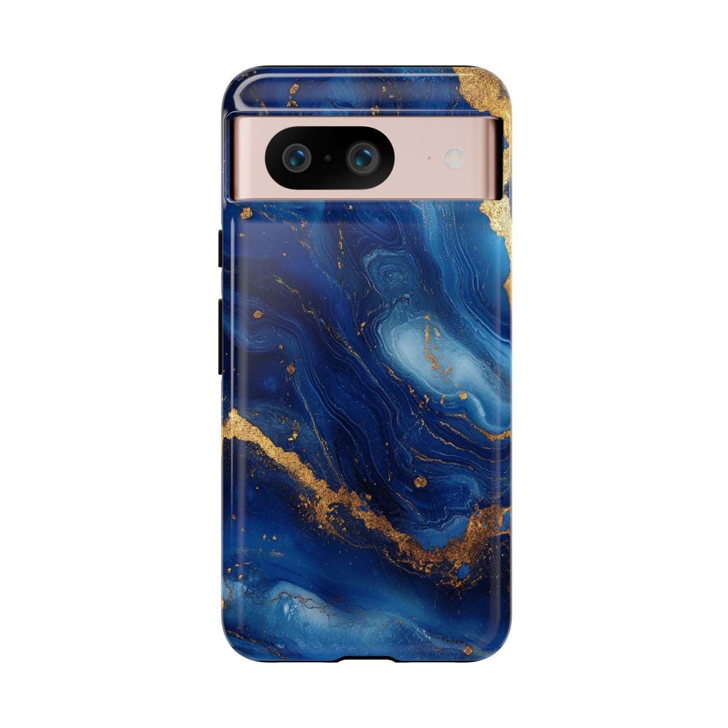 Blue and Gold Marble