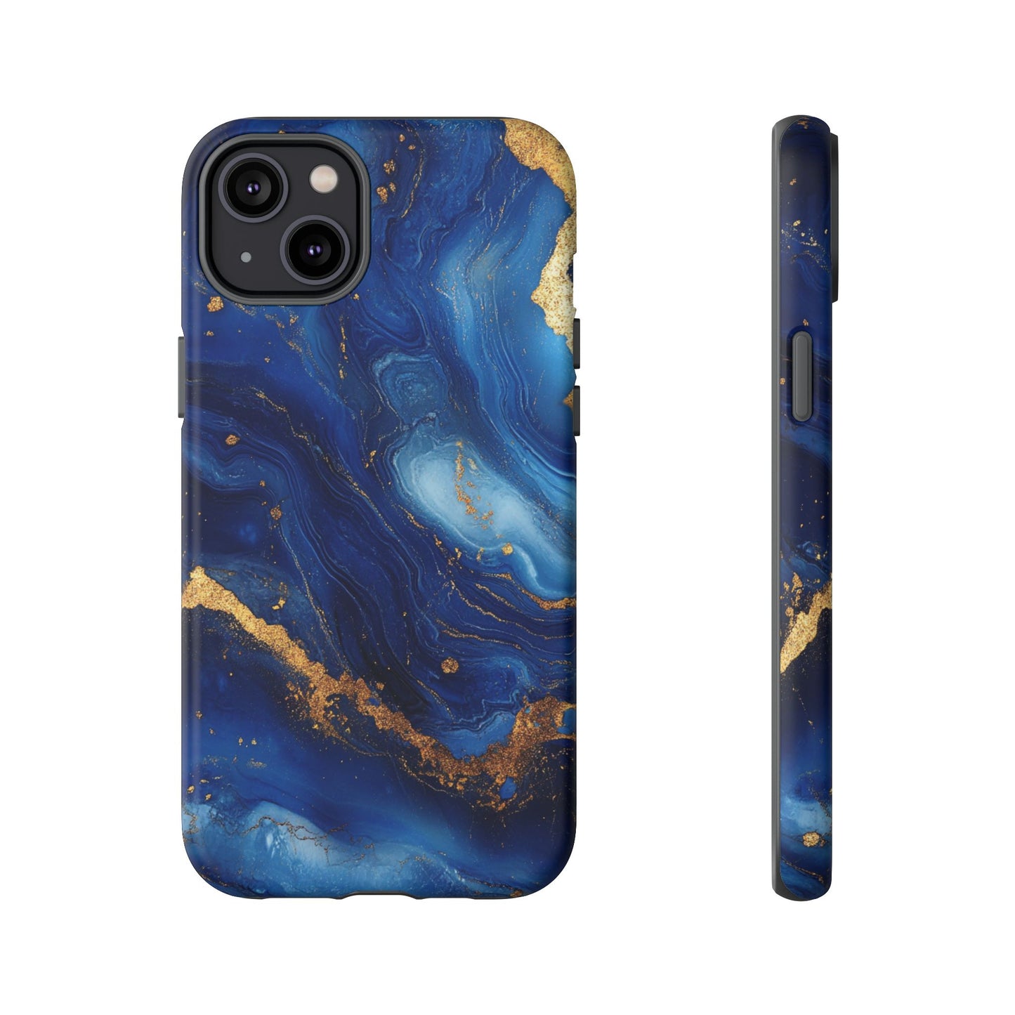 Blue and Gold Marble