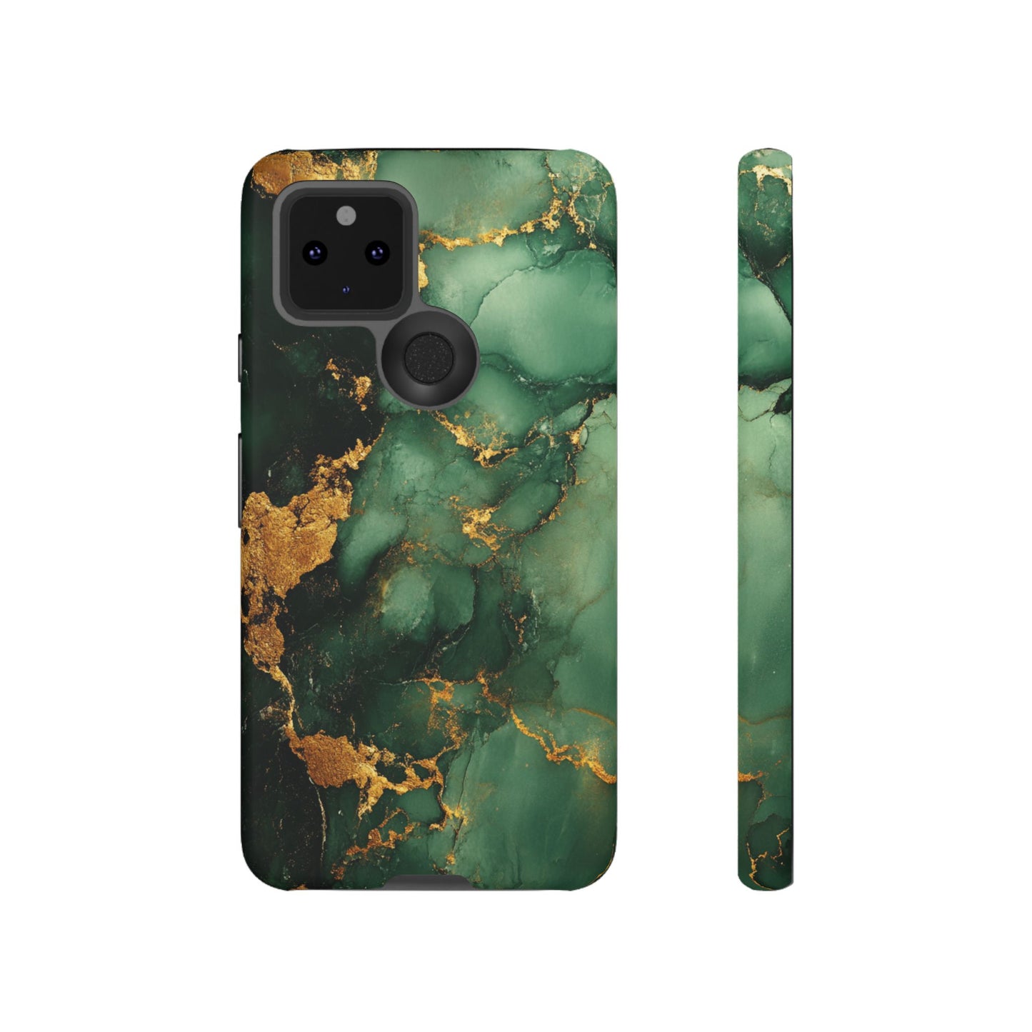 Green and Gold Marble