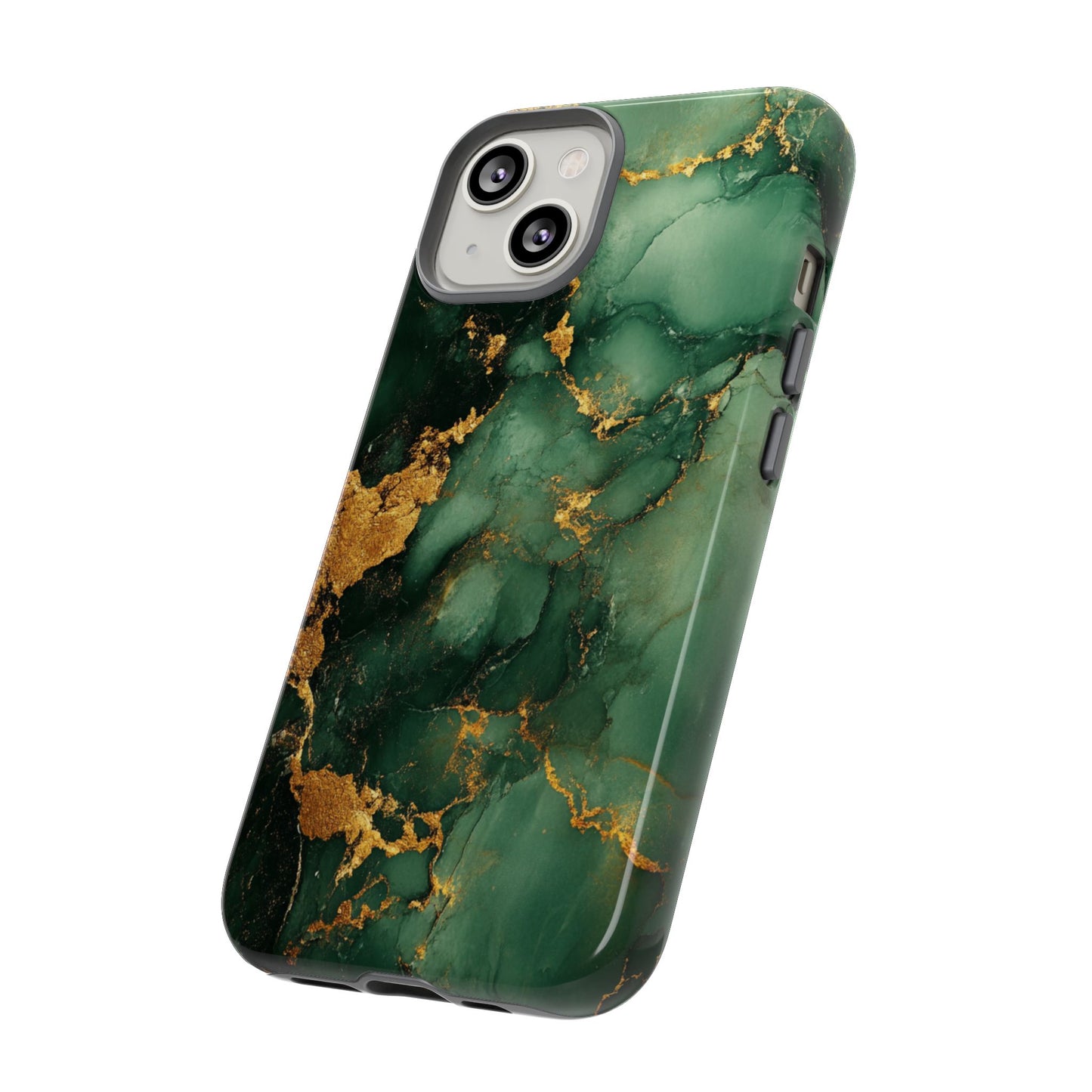 Green and Gold Marble