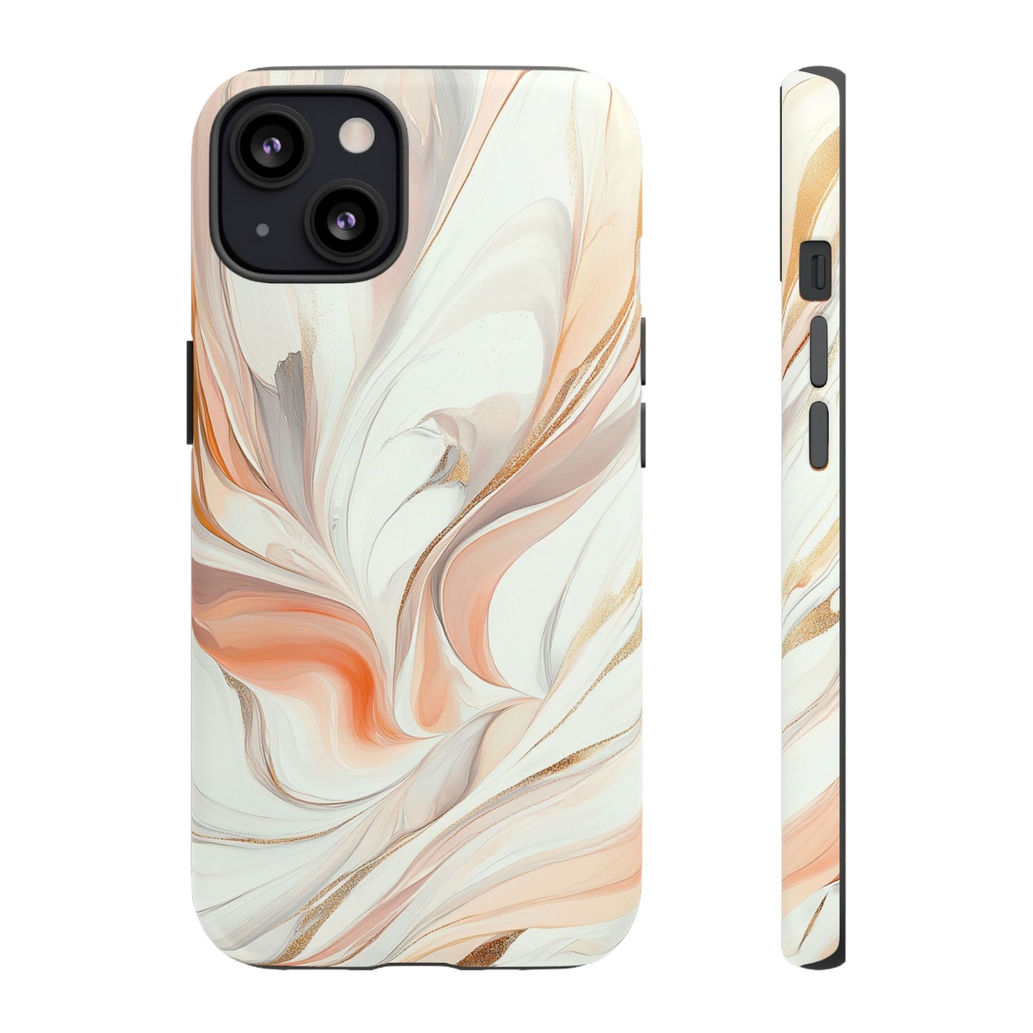 White and Pink Marble