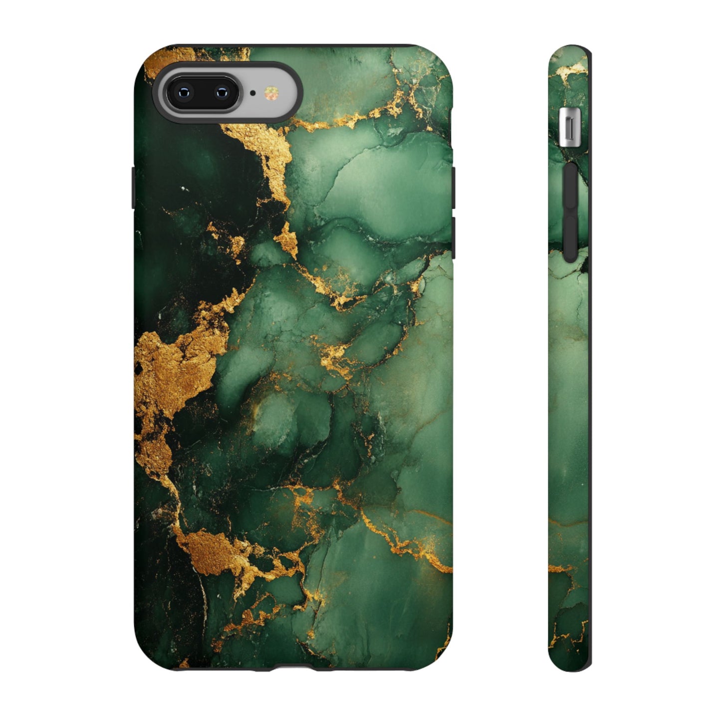 Green and Gold Marble