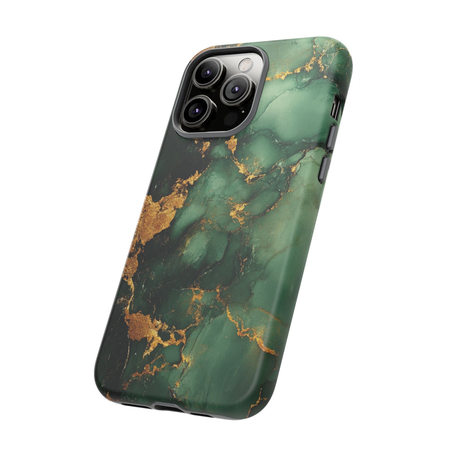 Green and Gold Marble