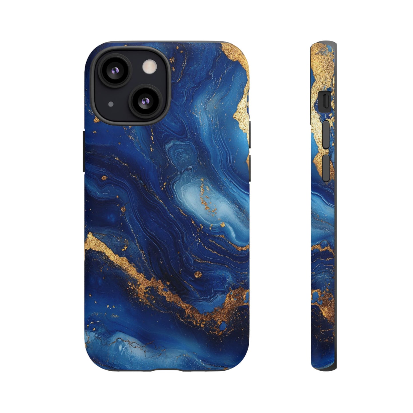 Blue and Gold Marble