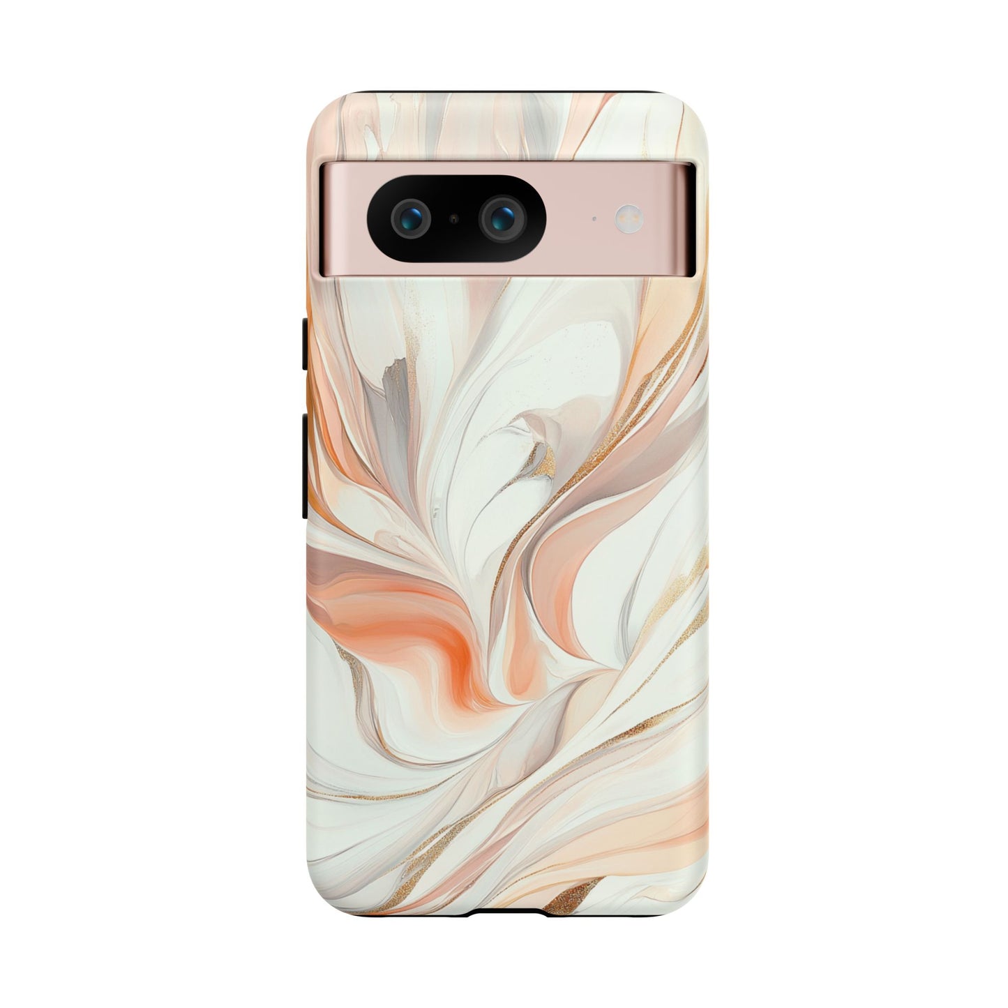 White and Pink Marble